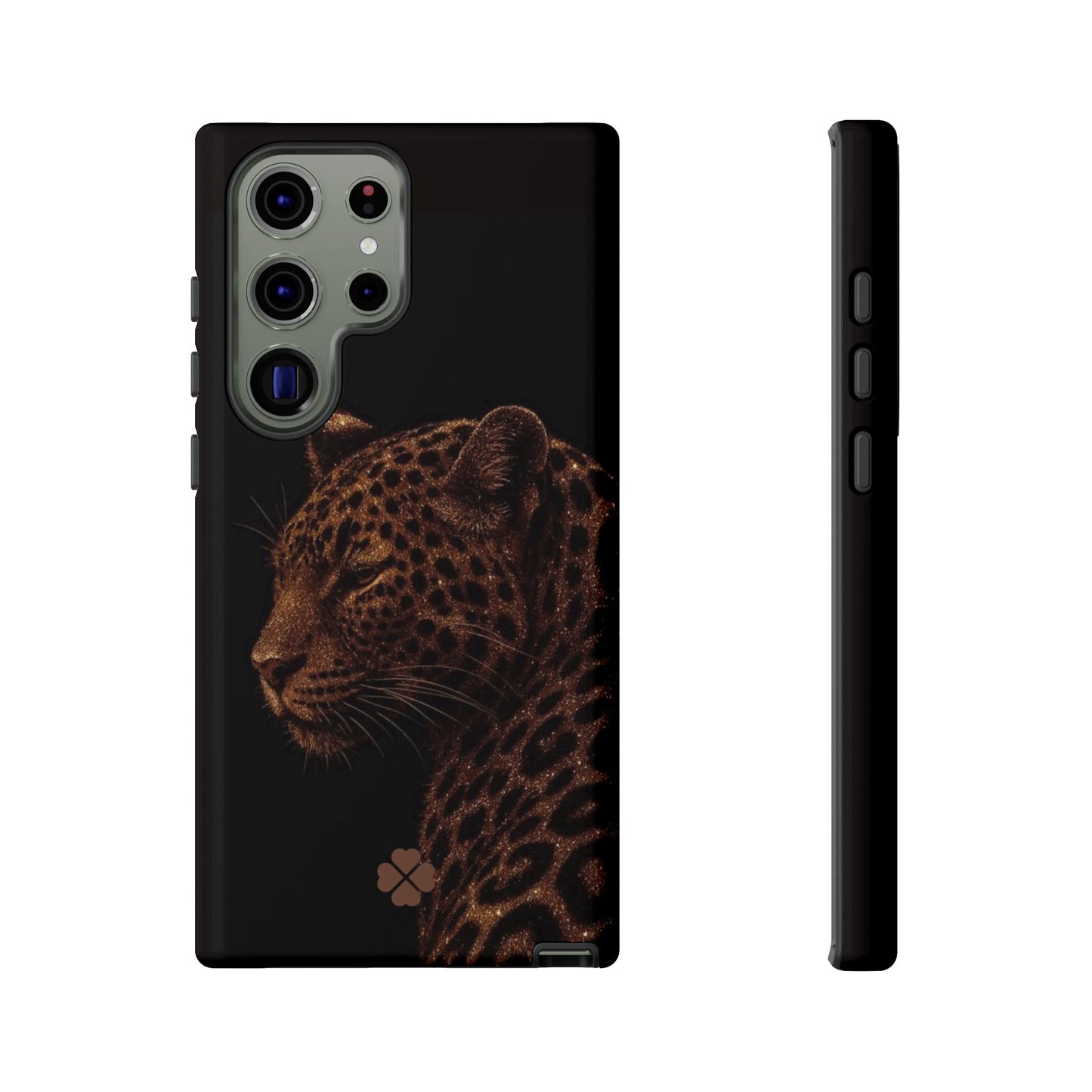 Glitter Leopard Phone Case