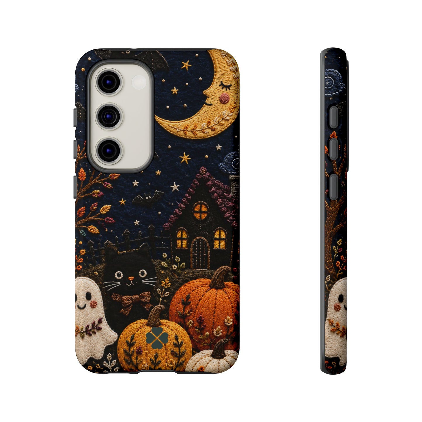 Embroidered Halloween Phone Case