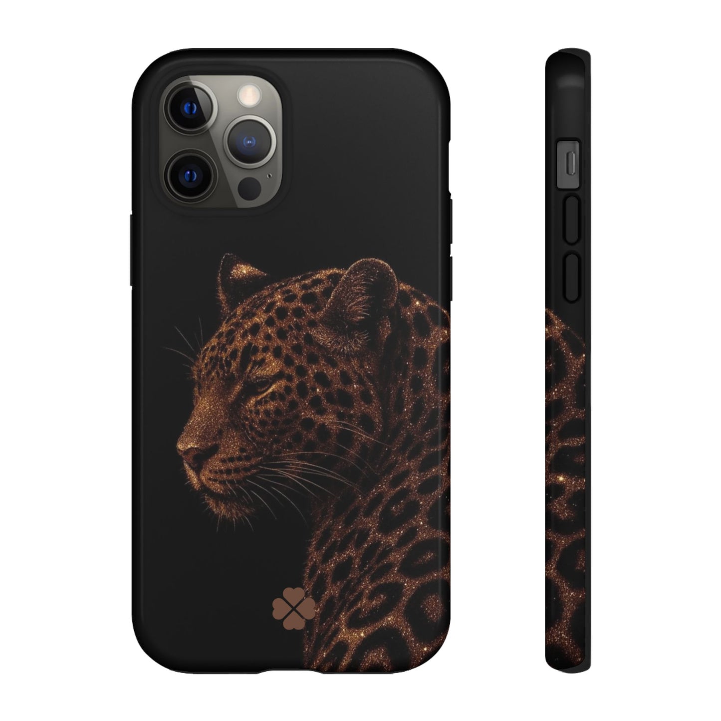 Glitter Leopard Phone Case