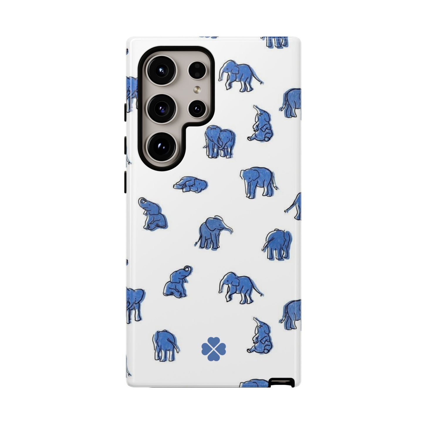 Blue Elephant Phone Case