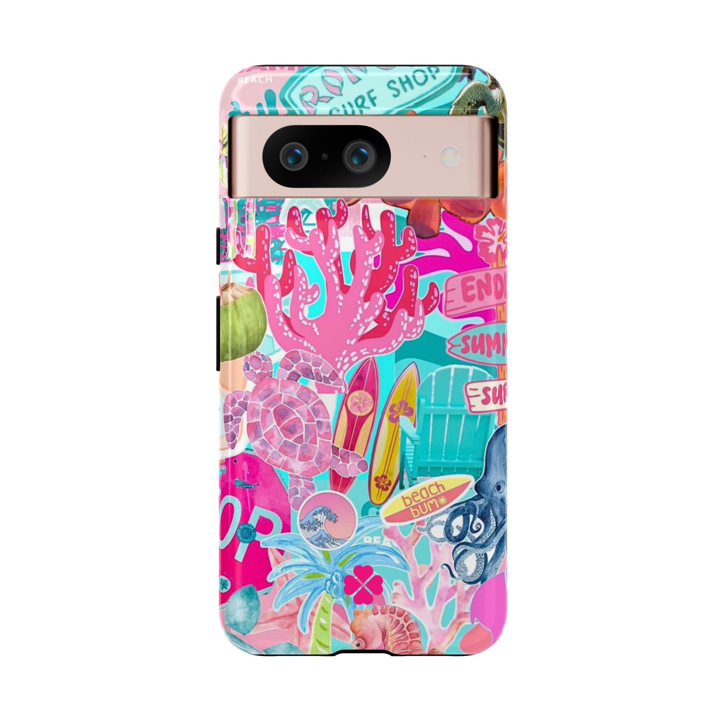Surf Collage Phone Case