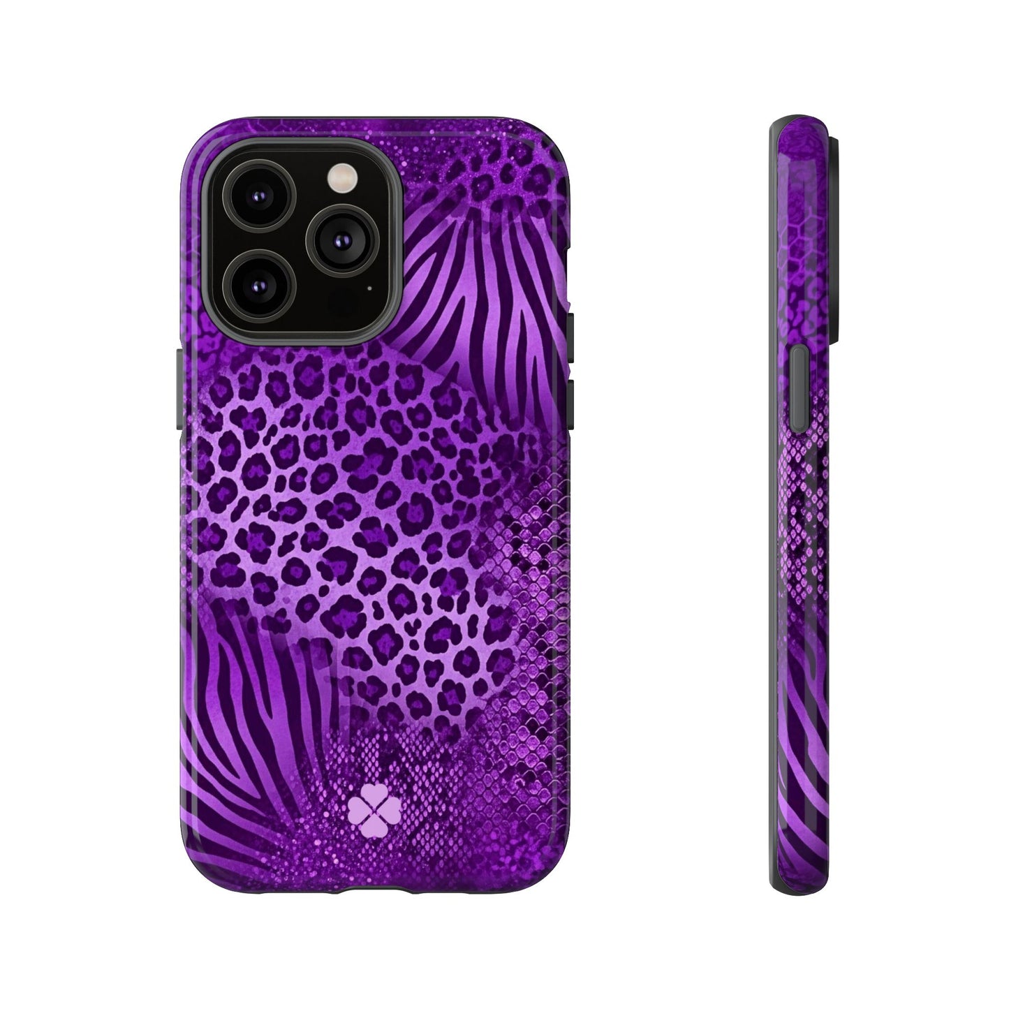 Purple Prints Phone Case