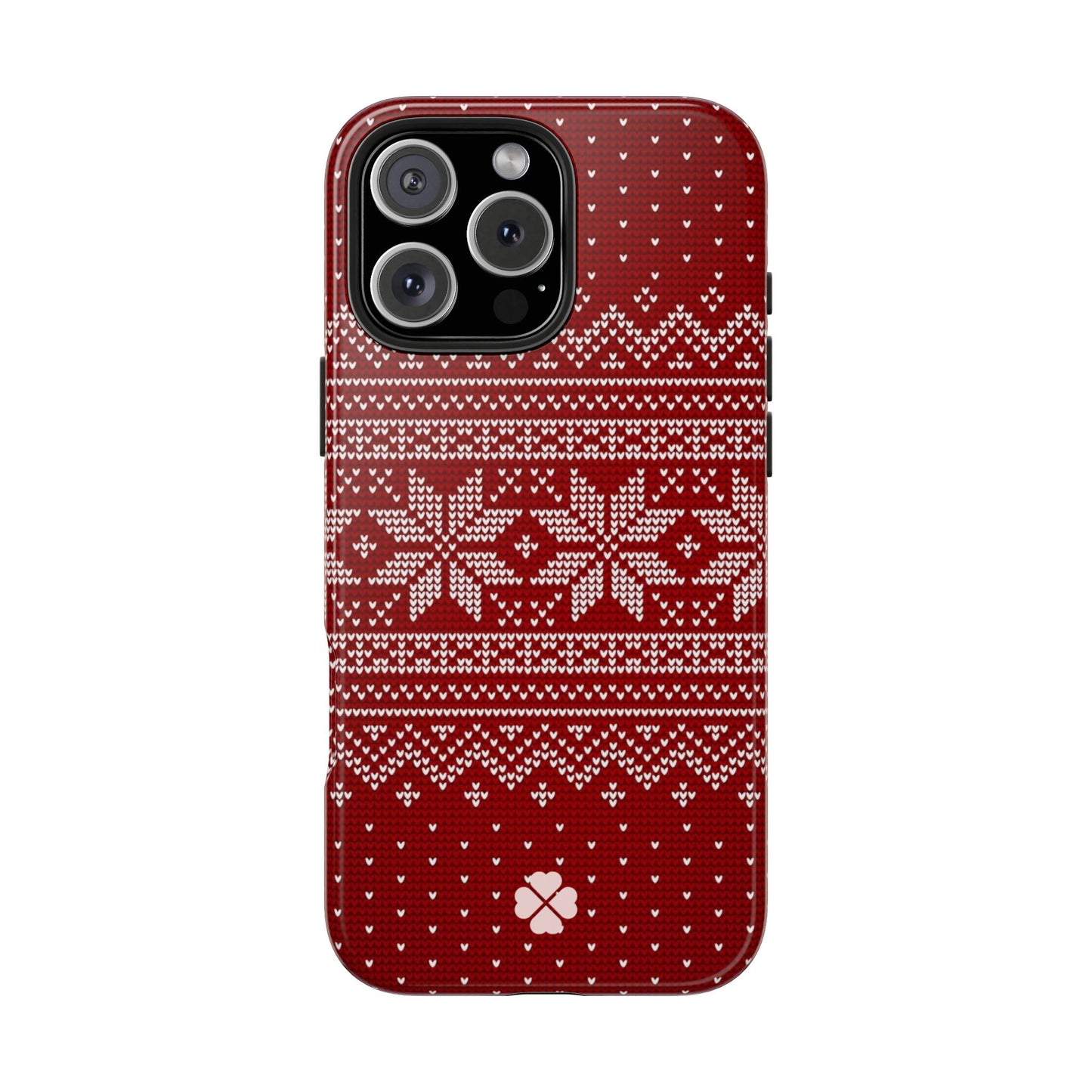 Red Christmas Sweater Phone Case