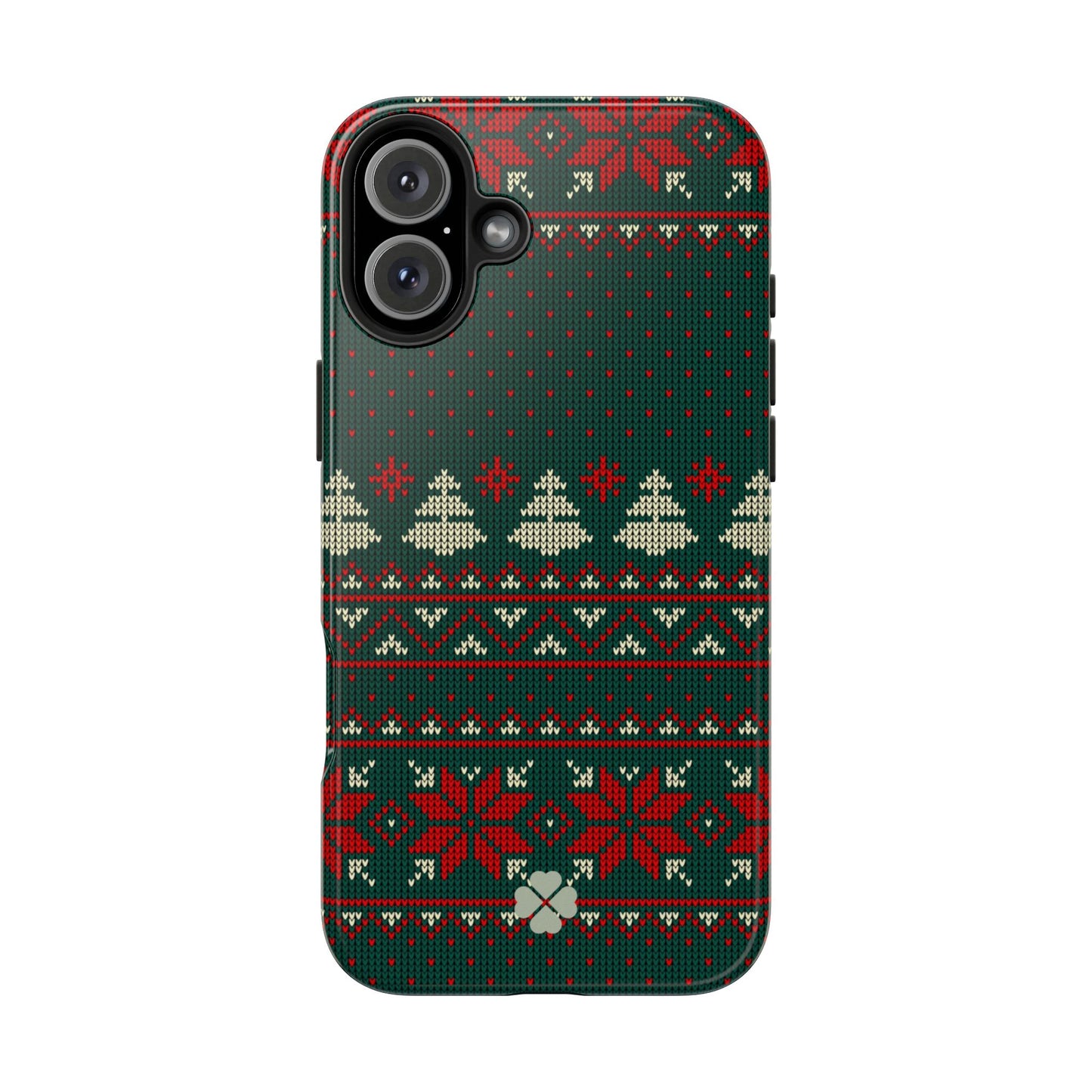Green Christmas Sweater Phone Case