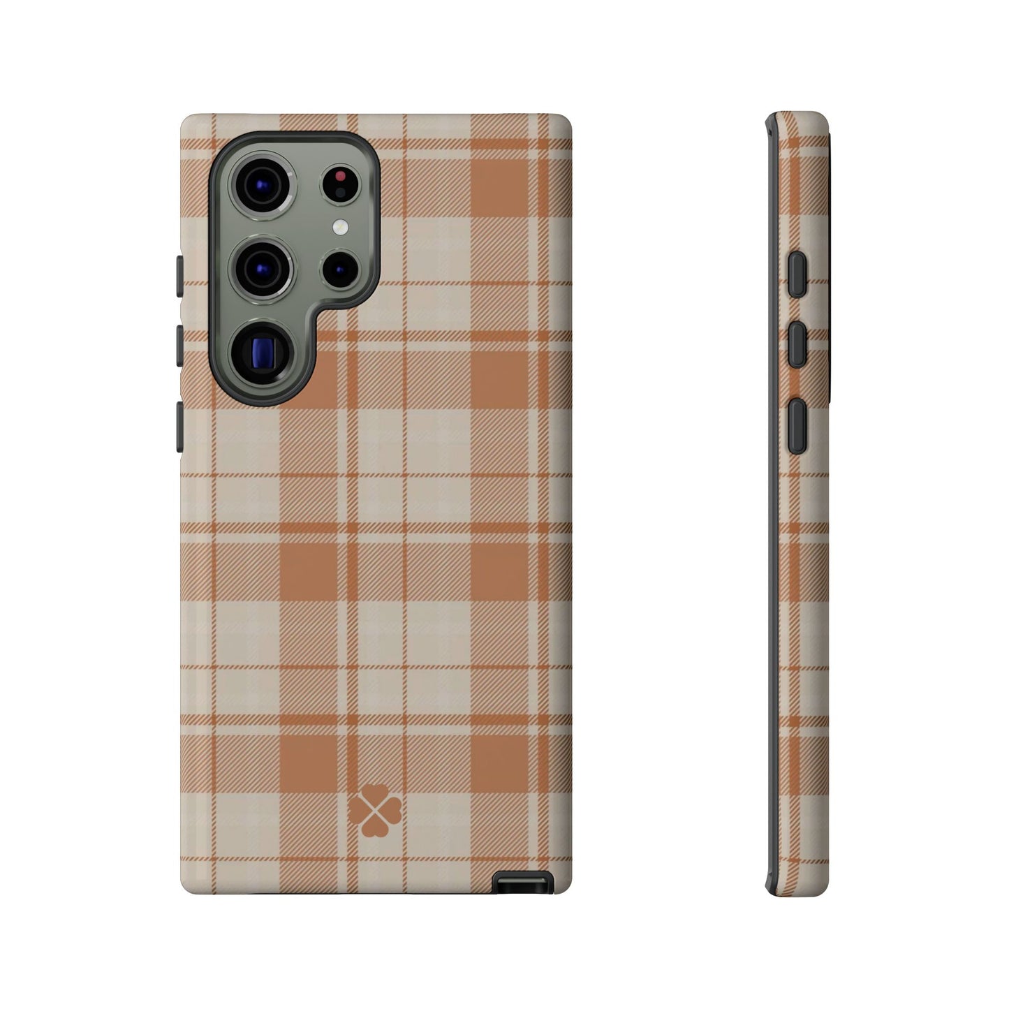 Orange Flannel Phone Case