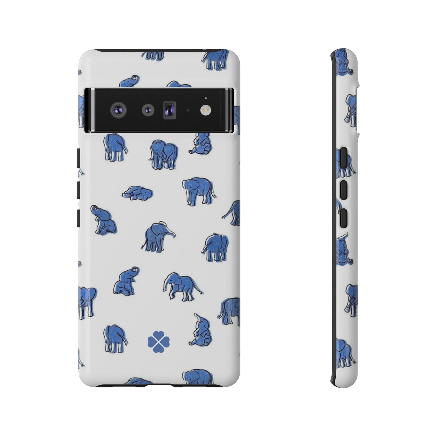 Blue Elephant Phone Case