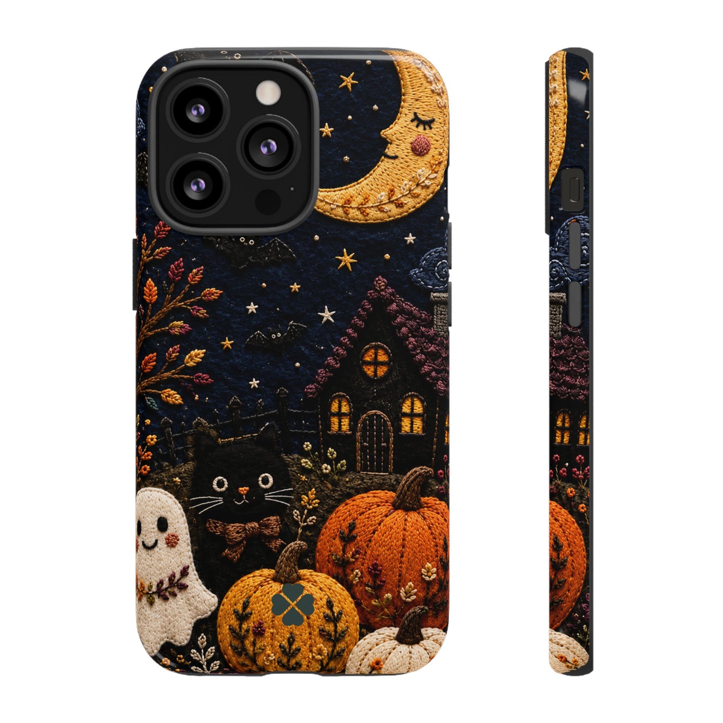 Embroidered Halloween Phone Case