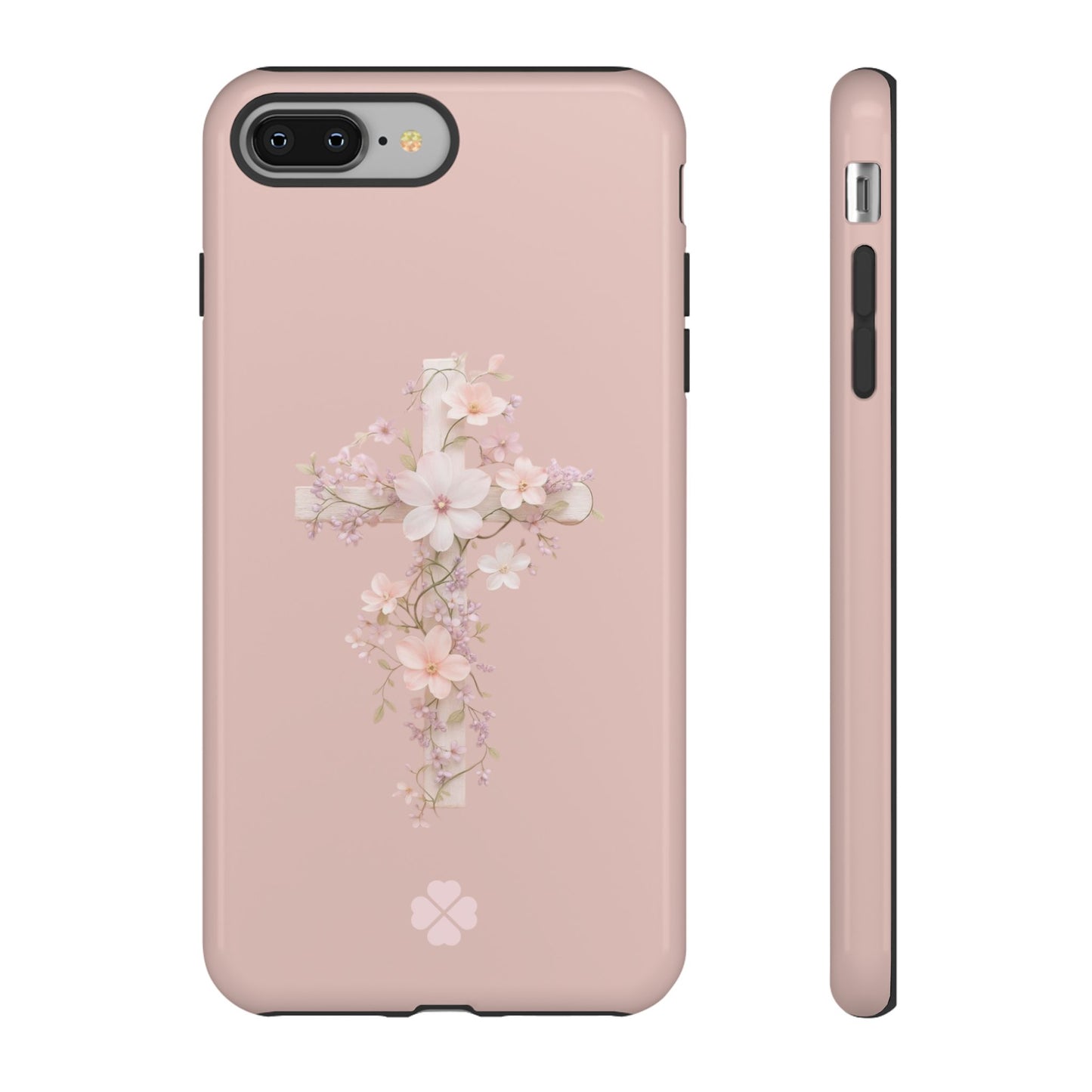 Floral Cross Phone Case
