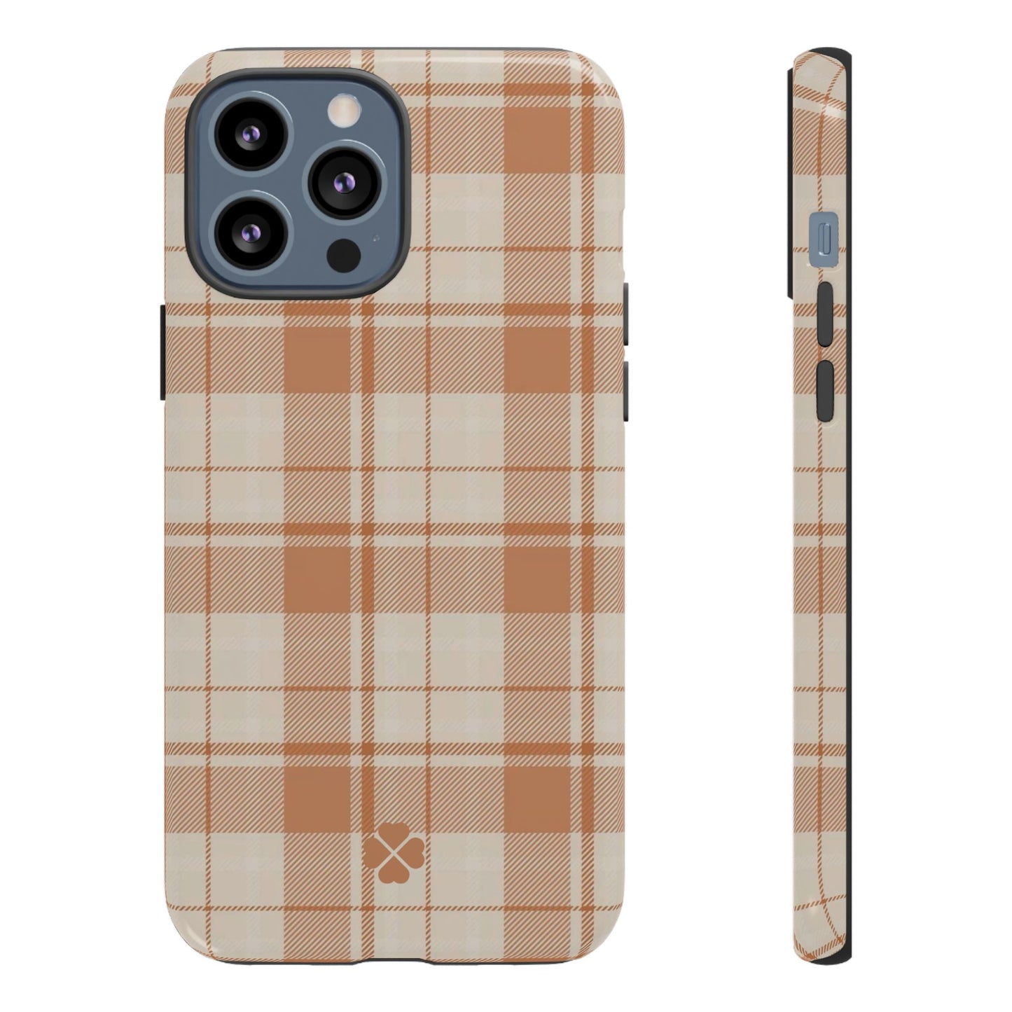 Orange Flannel Phone Case