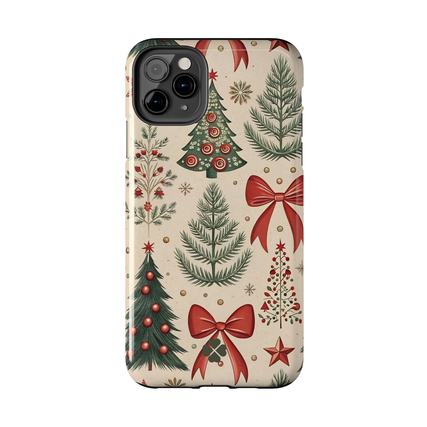 Christmas Tree Bow Phone Case