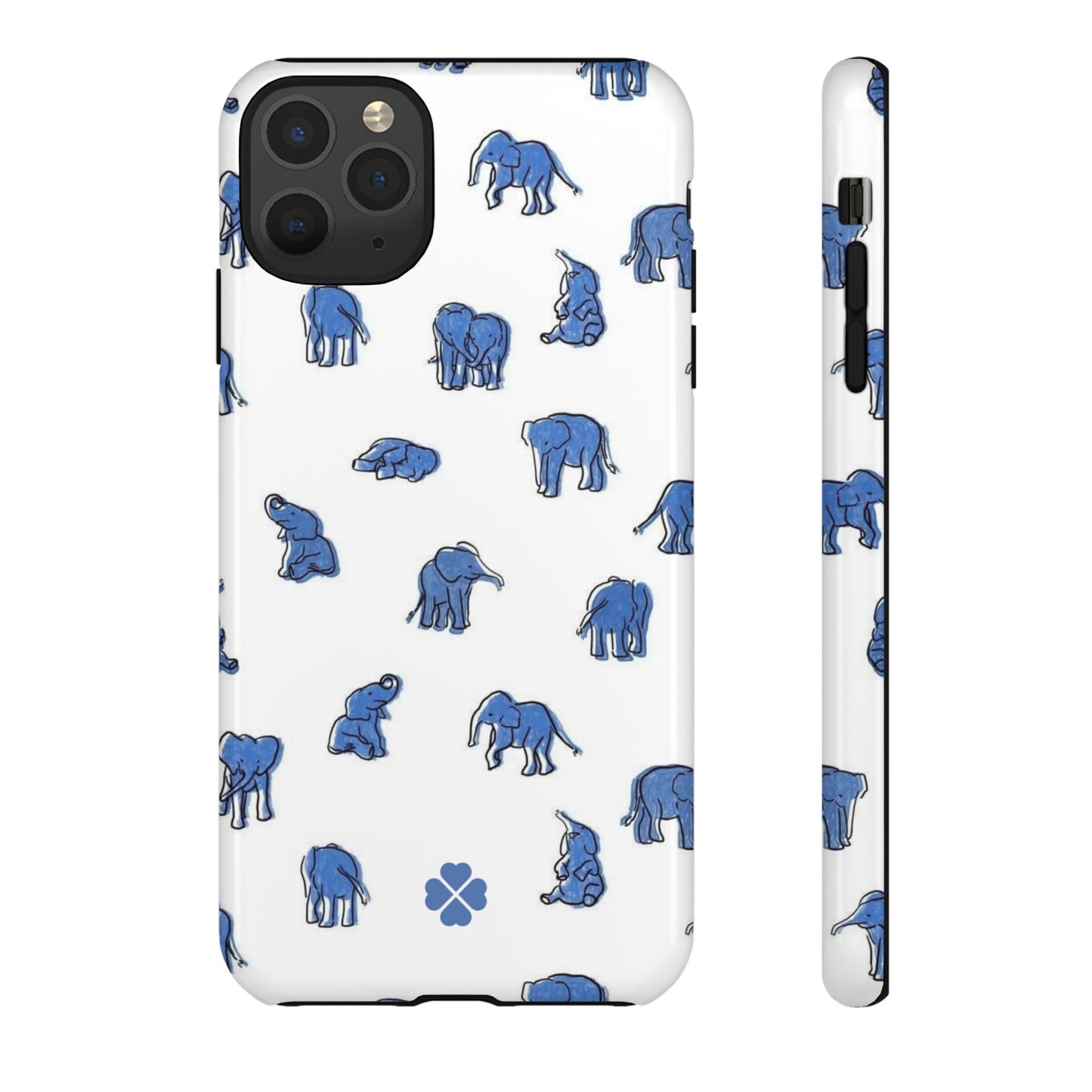 Blue Elephant Phone Case