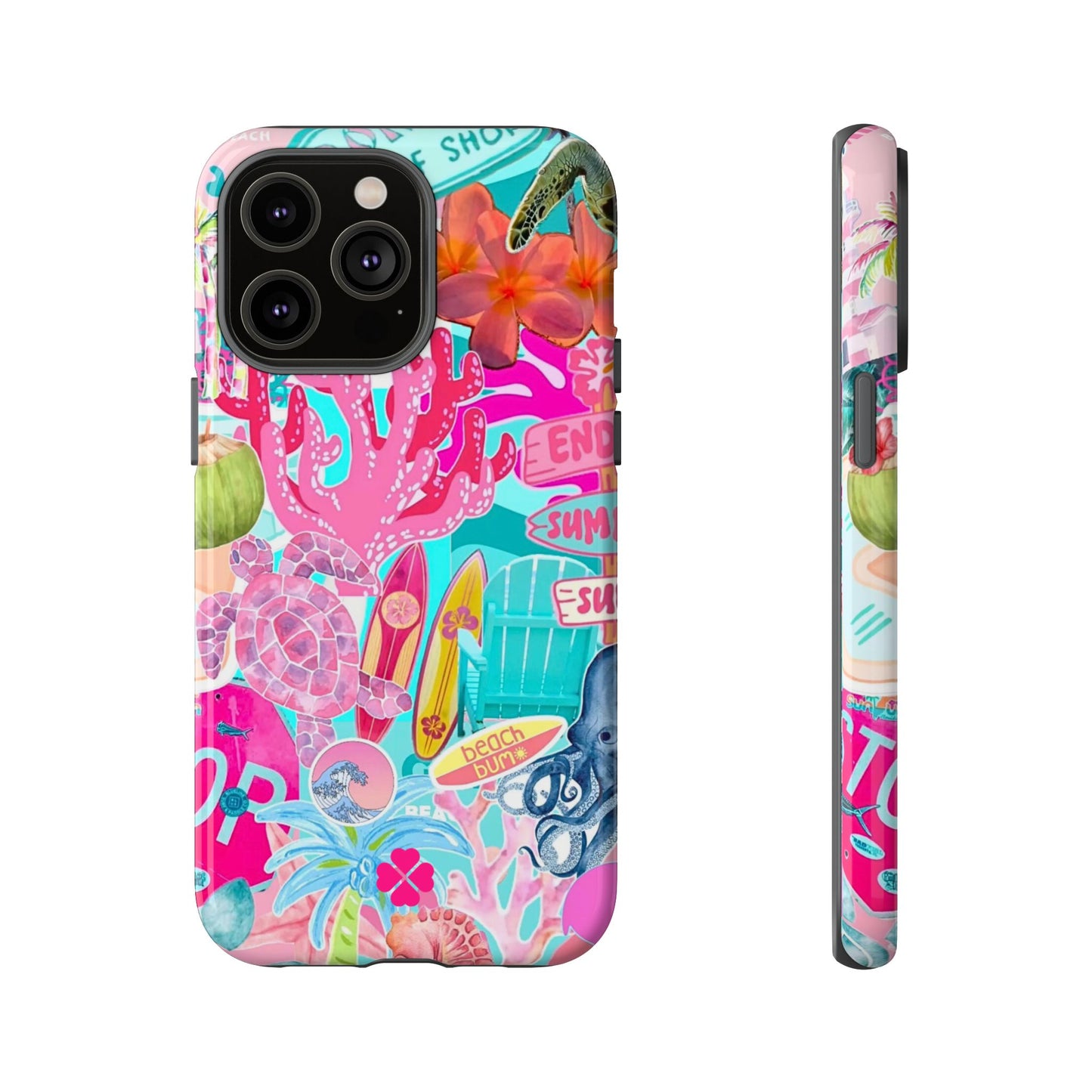 Surf Collage Phone Case