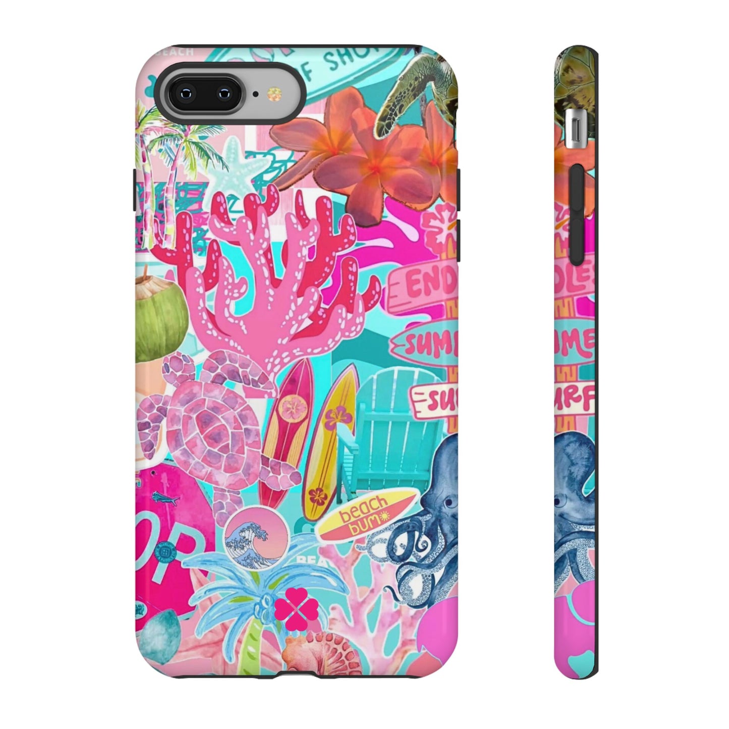 Surf Collage Phone Case