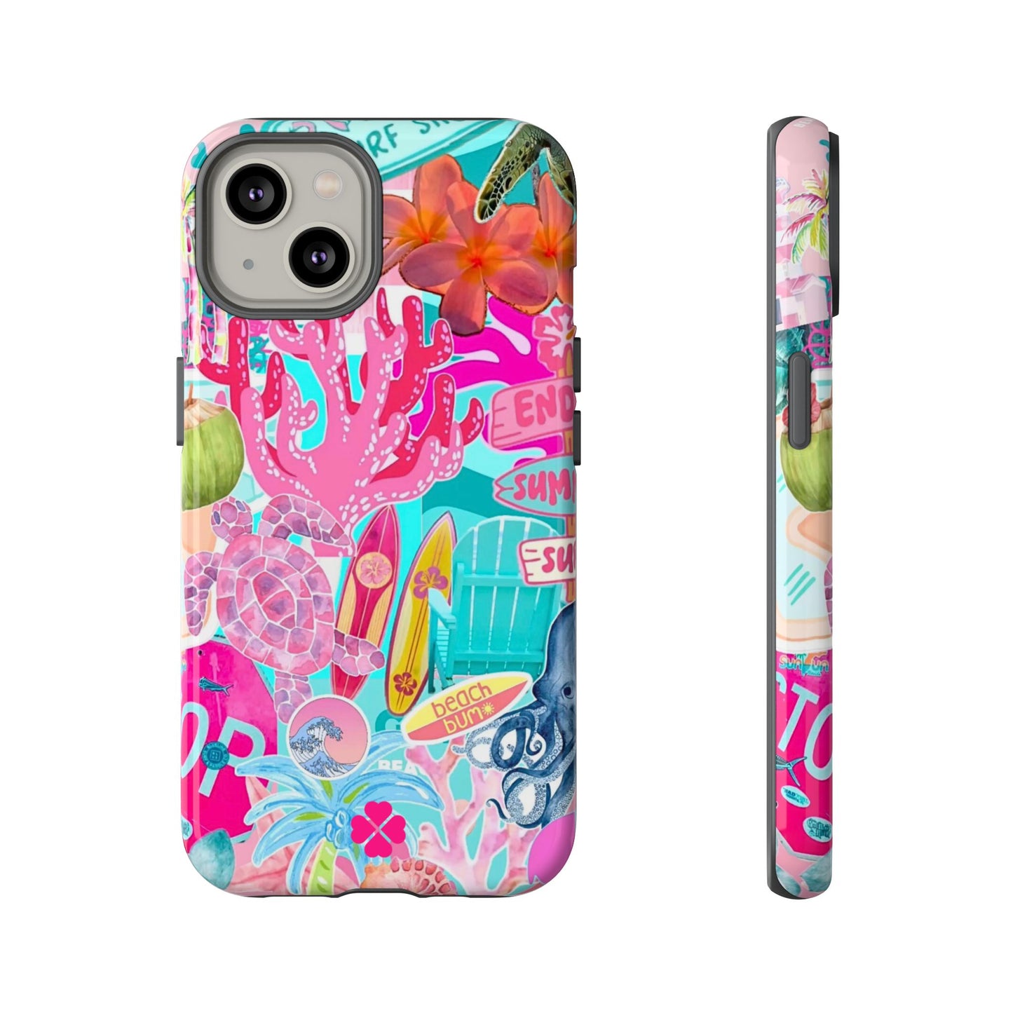 Surf Collage Phone Case