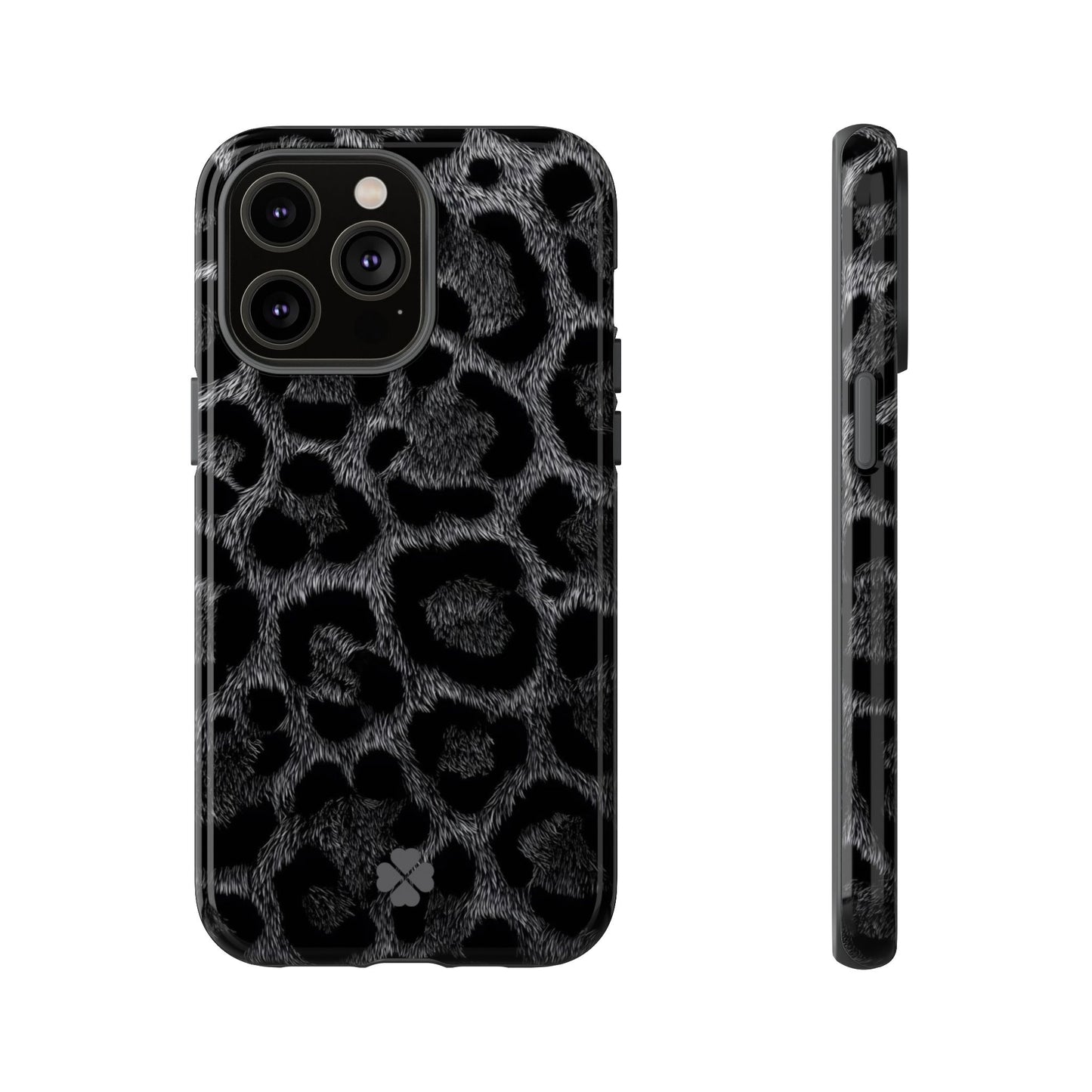 Grey Leopard Phone Case