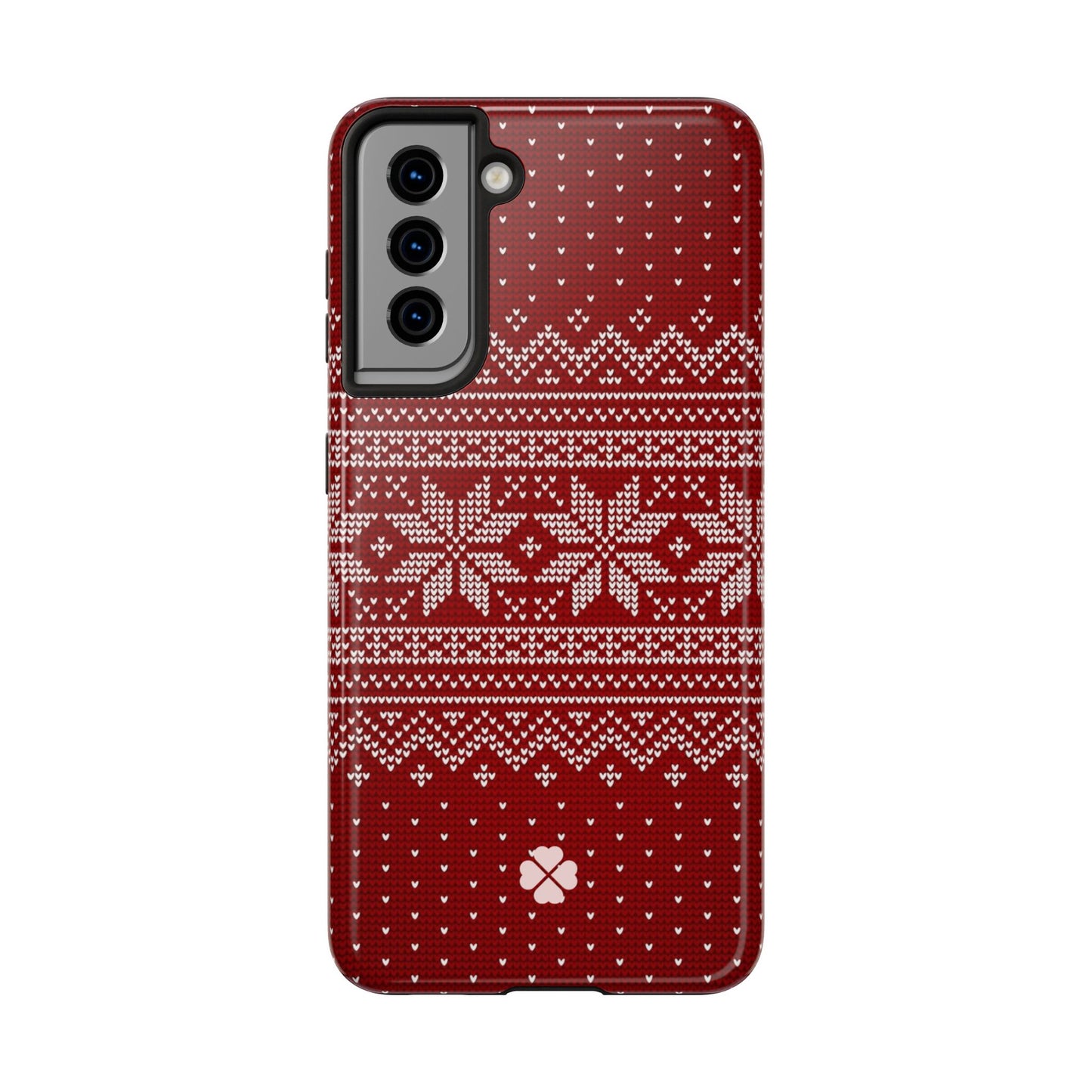 Red Christmas Sweater Phone Case