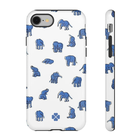 Blue Elephant Phone Case