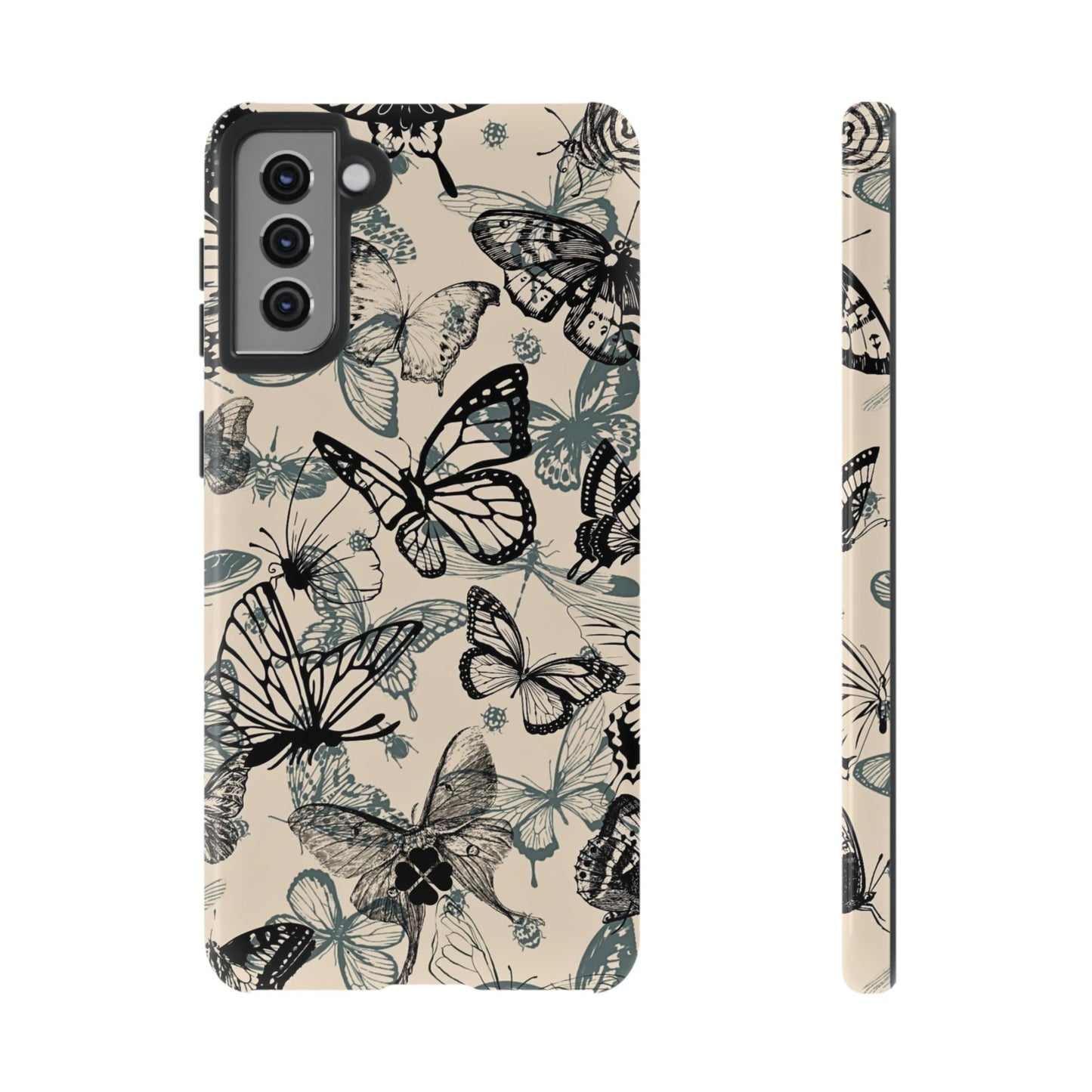 Butterfly Print Phone Case