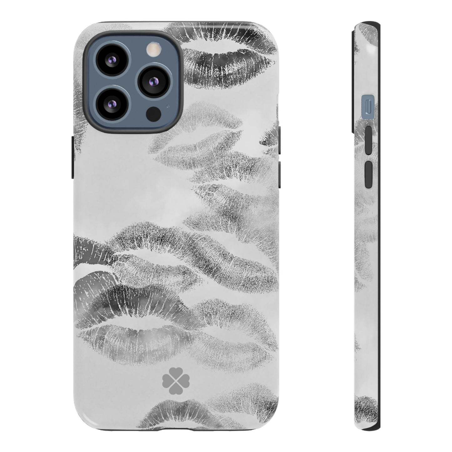 B&W Kiss Phone Case