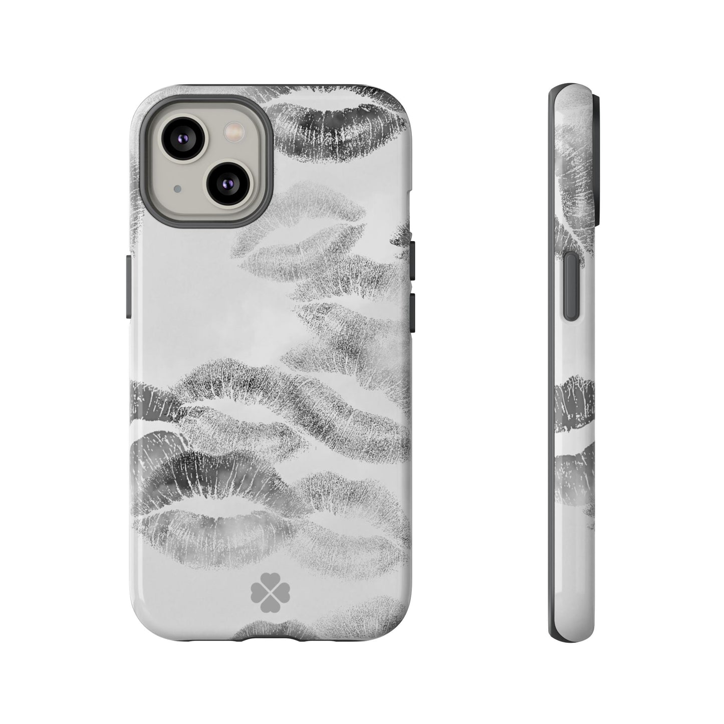 B&W Kiss Phone Case