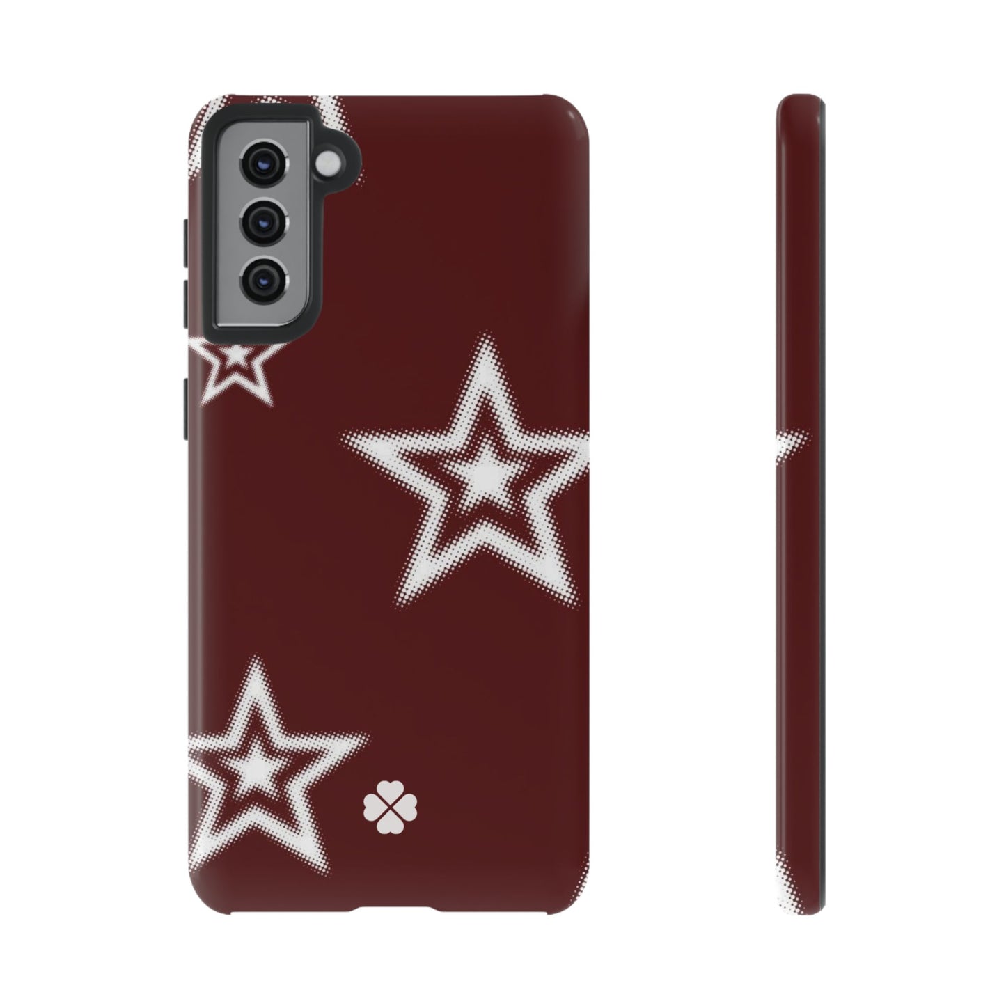 Starry Maroon Phone Case