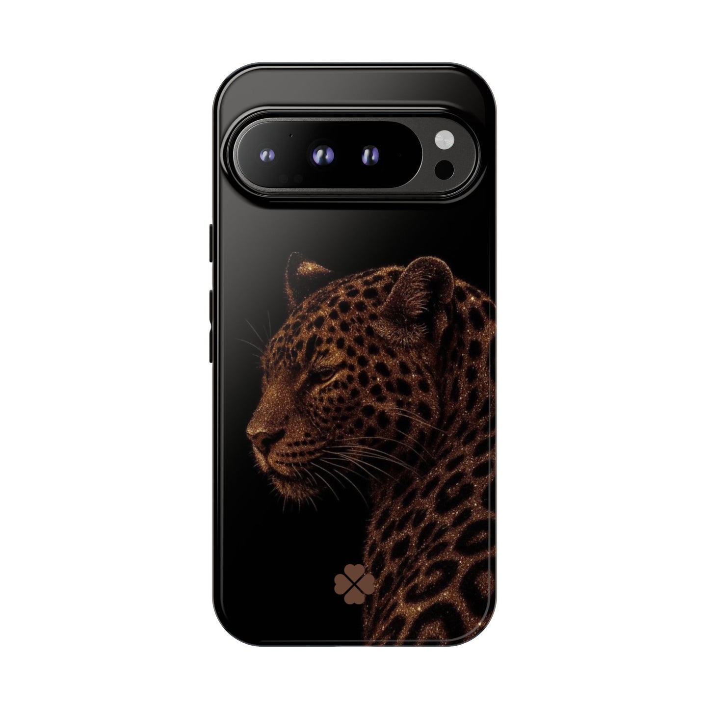 Glitter Leopard Phone Case