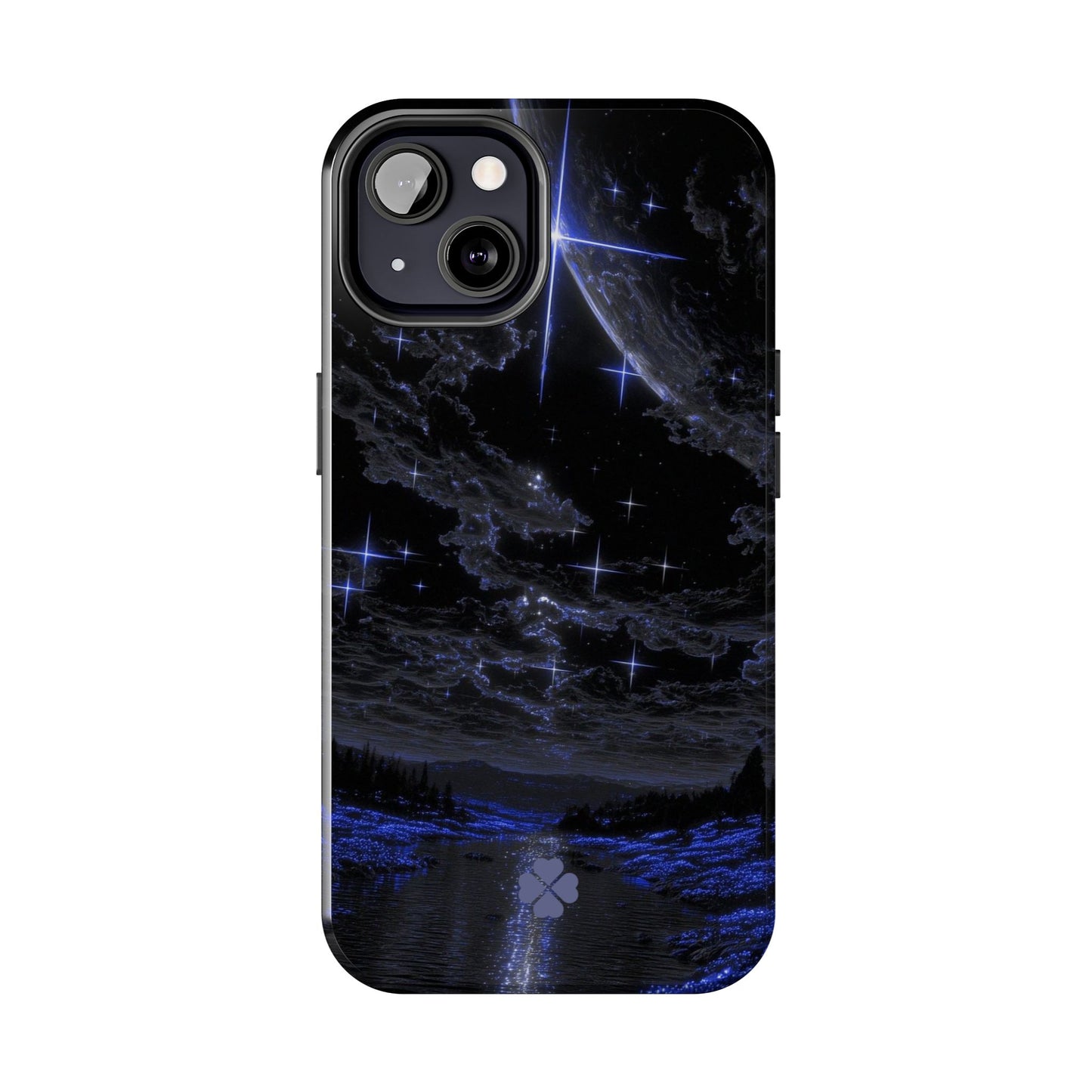 Purple Stars Phone Case