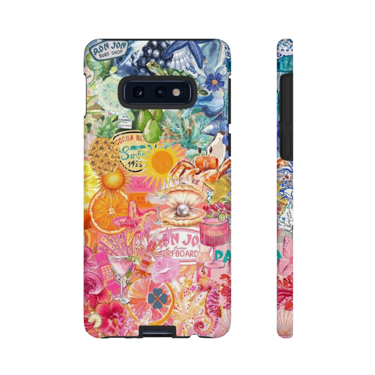 Rainbow Summer Collage Phone Case