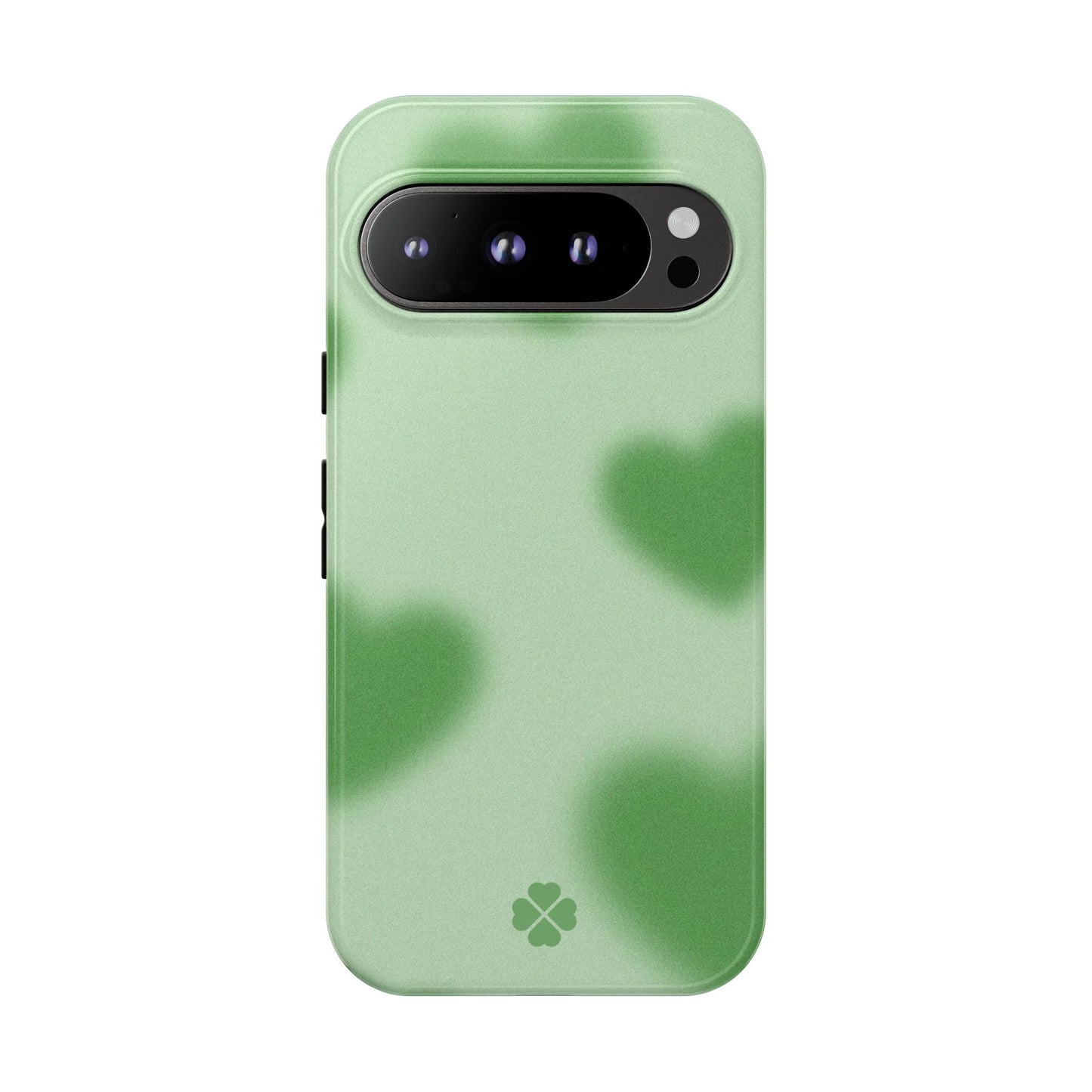 Green Hearts Phone Case