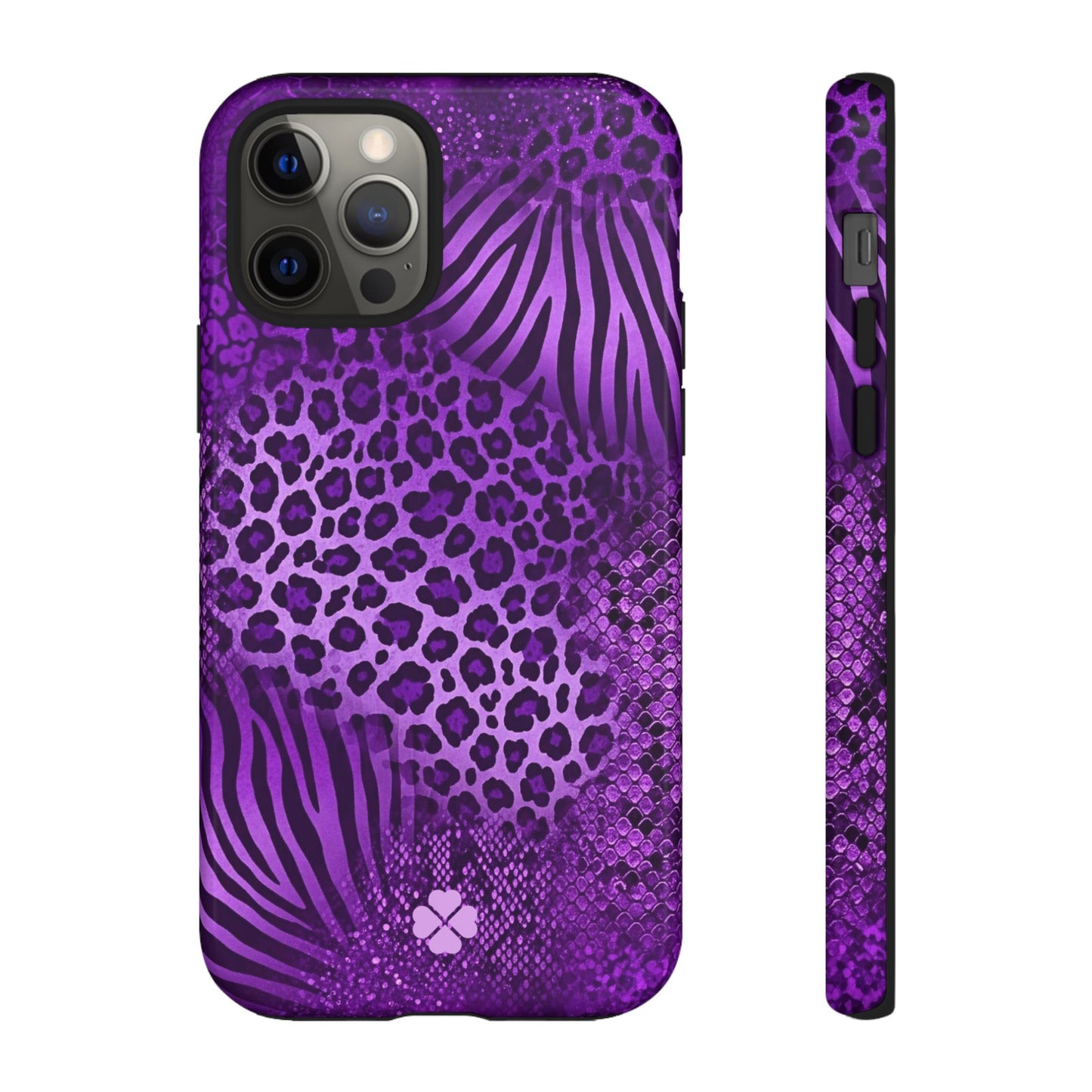 Purple Prints Phone Case