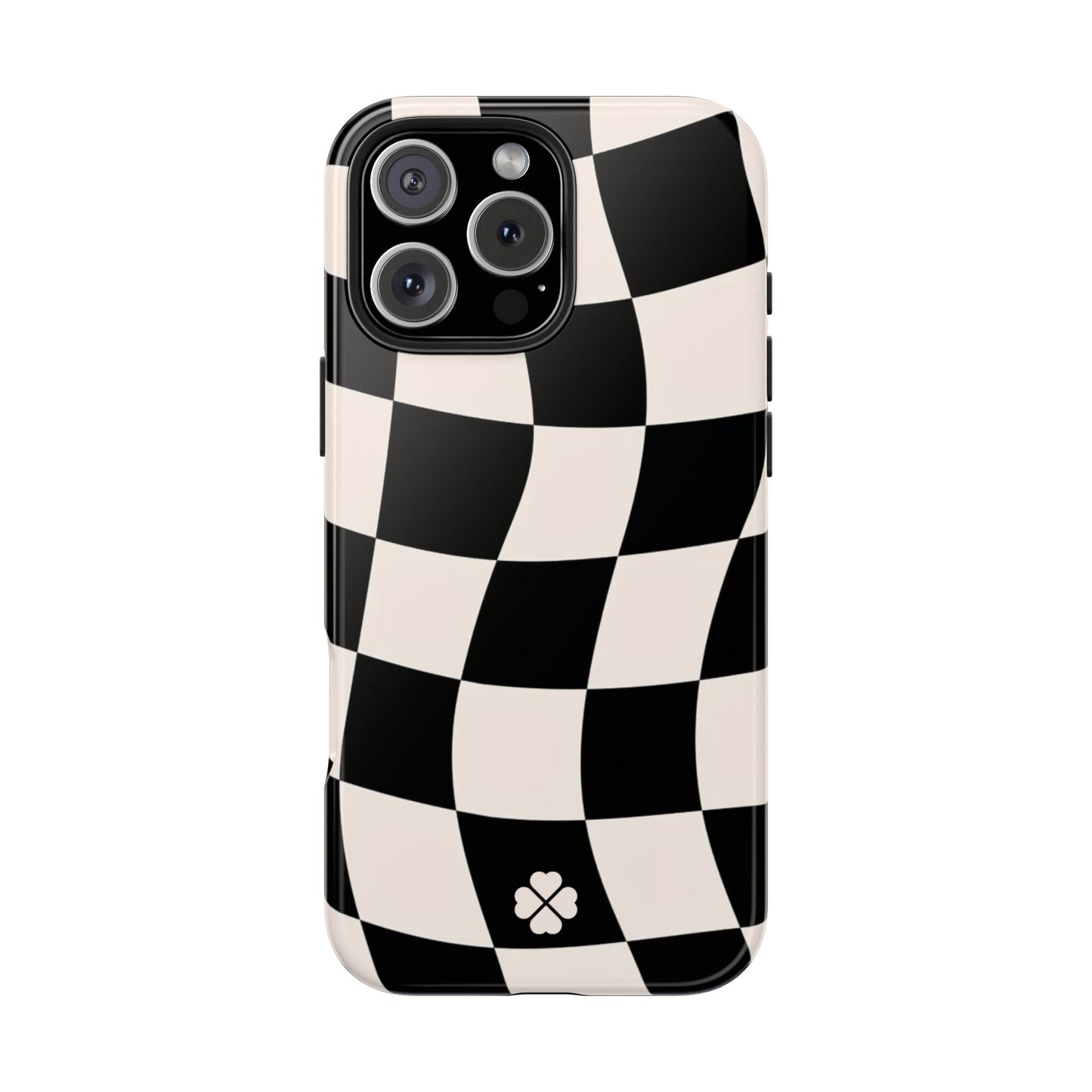Checkered Waves Phone Case