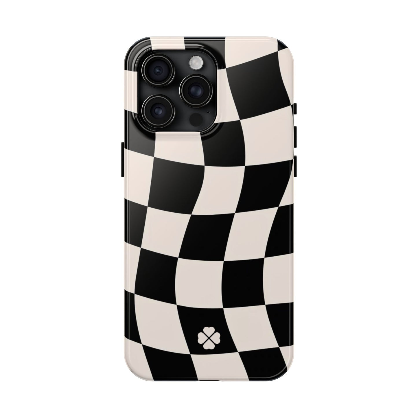 Checkered Waves Phone Case
