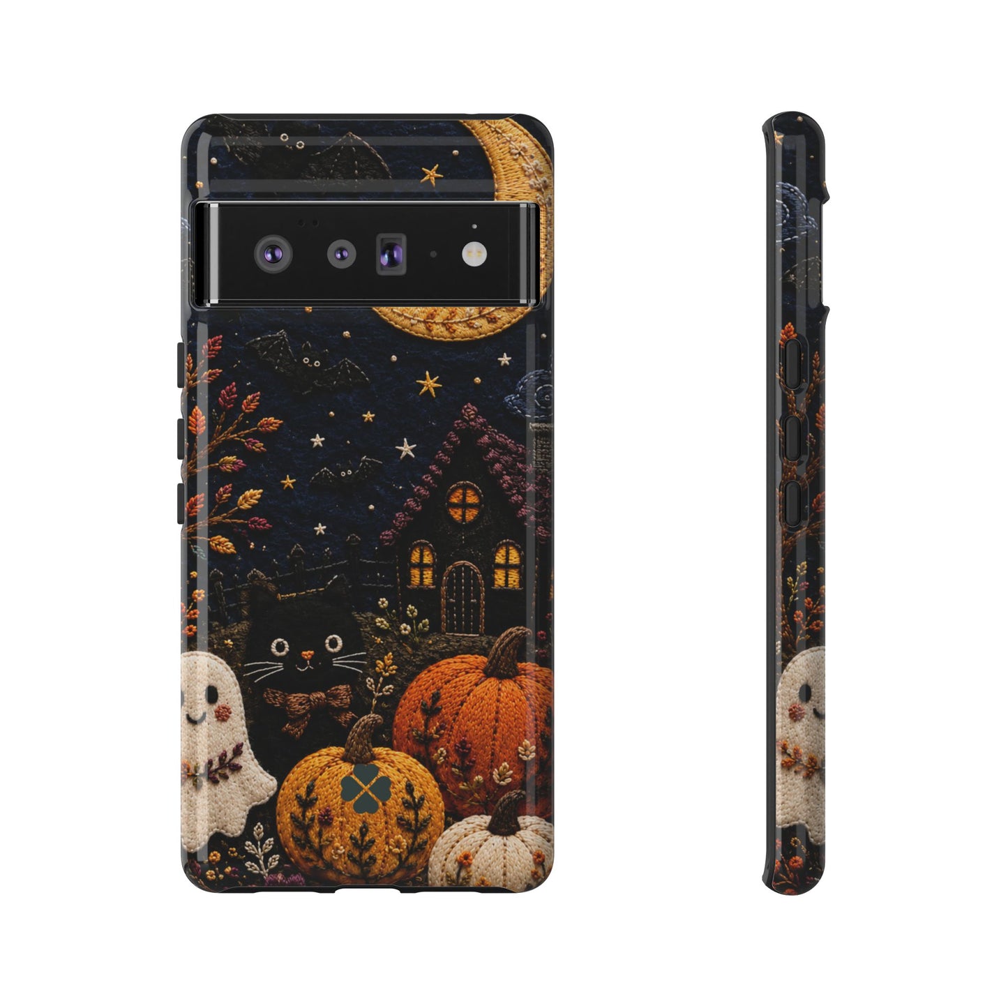 Embroidered Halloween Phone Case