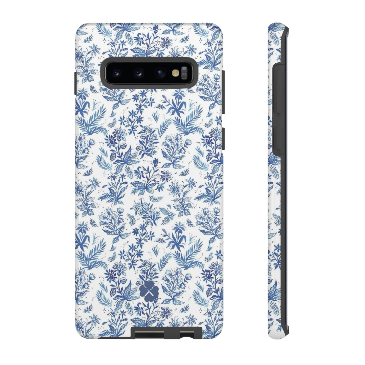 Blue Toile Phone Case
