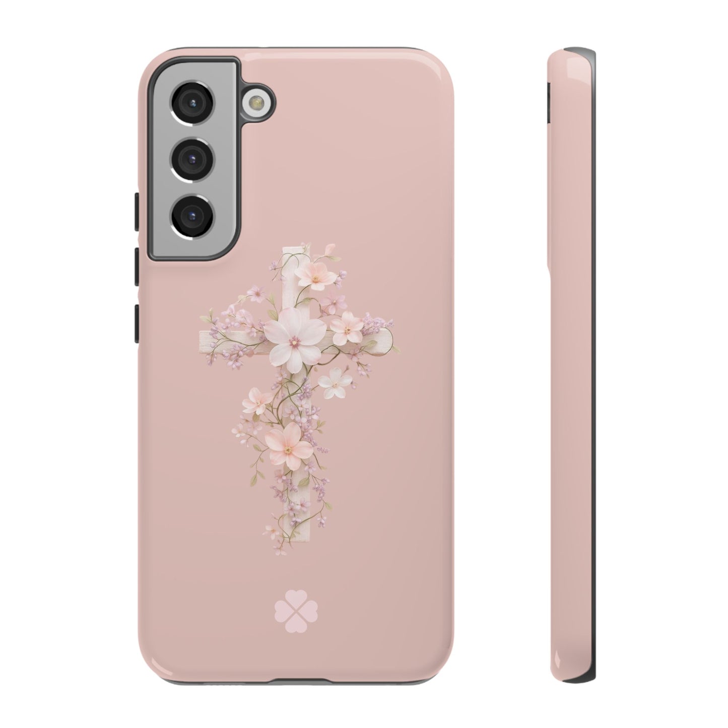 Floral Cross Phone Case