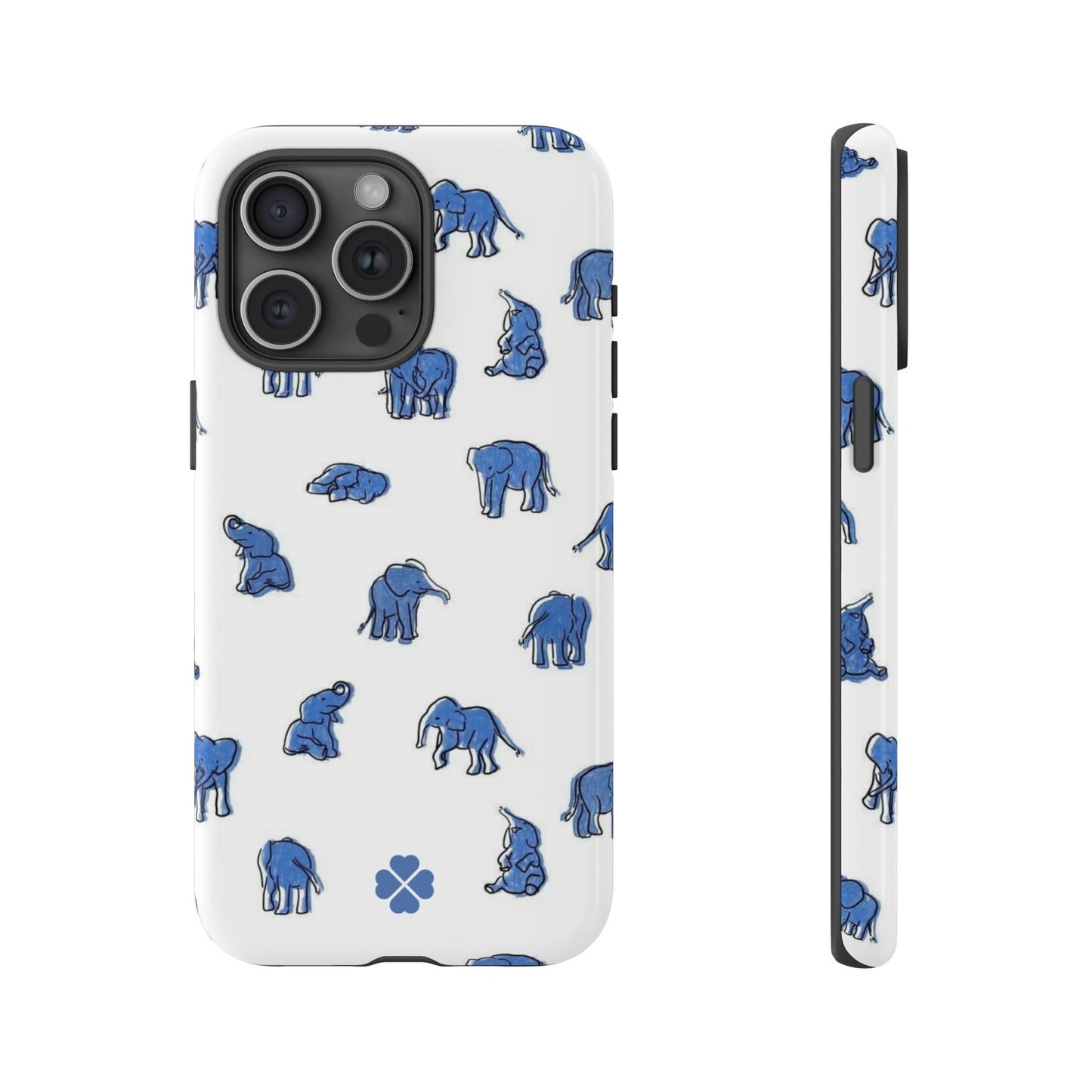Blue Elephant Phone Case