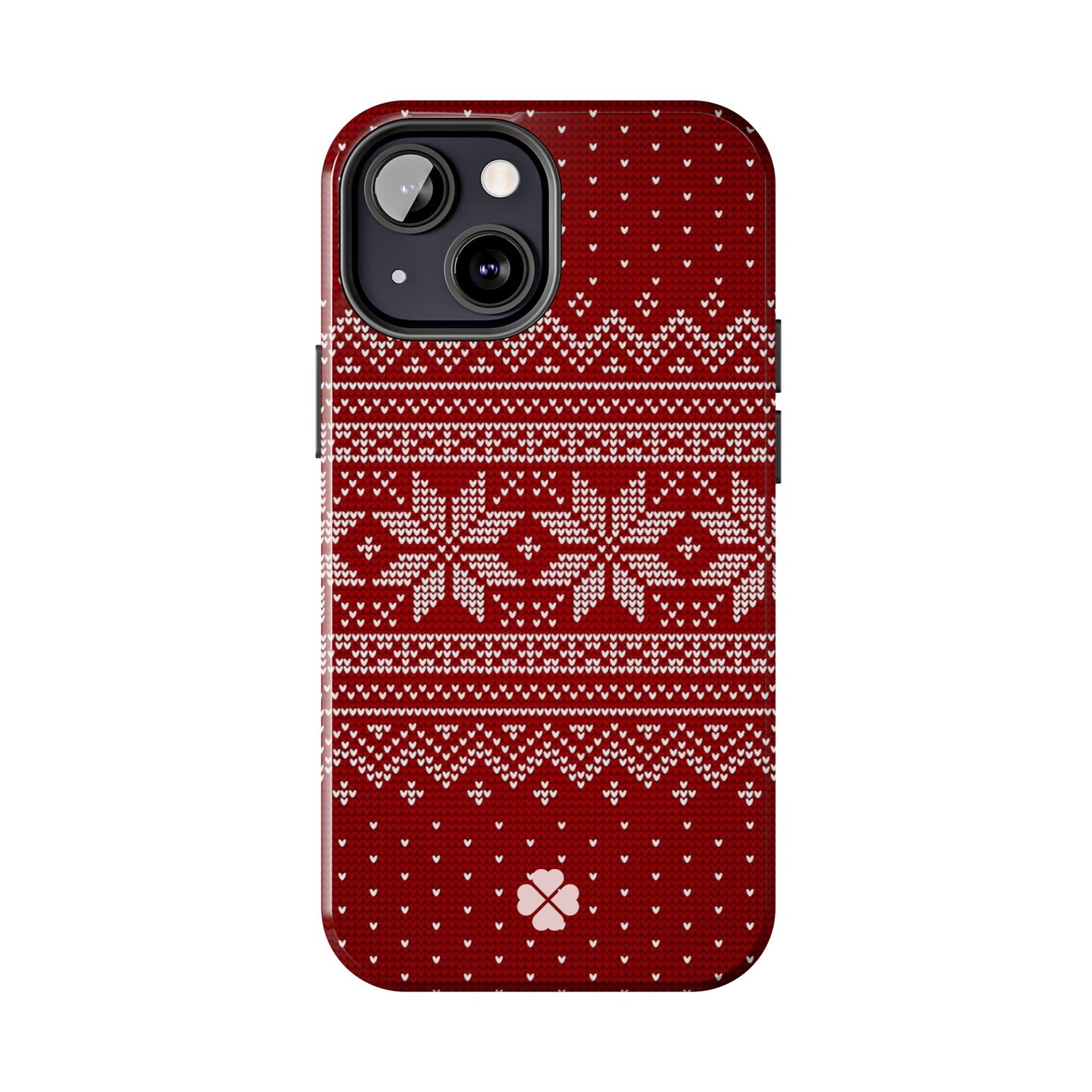 Red Christmas Sweater Phone Case