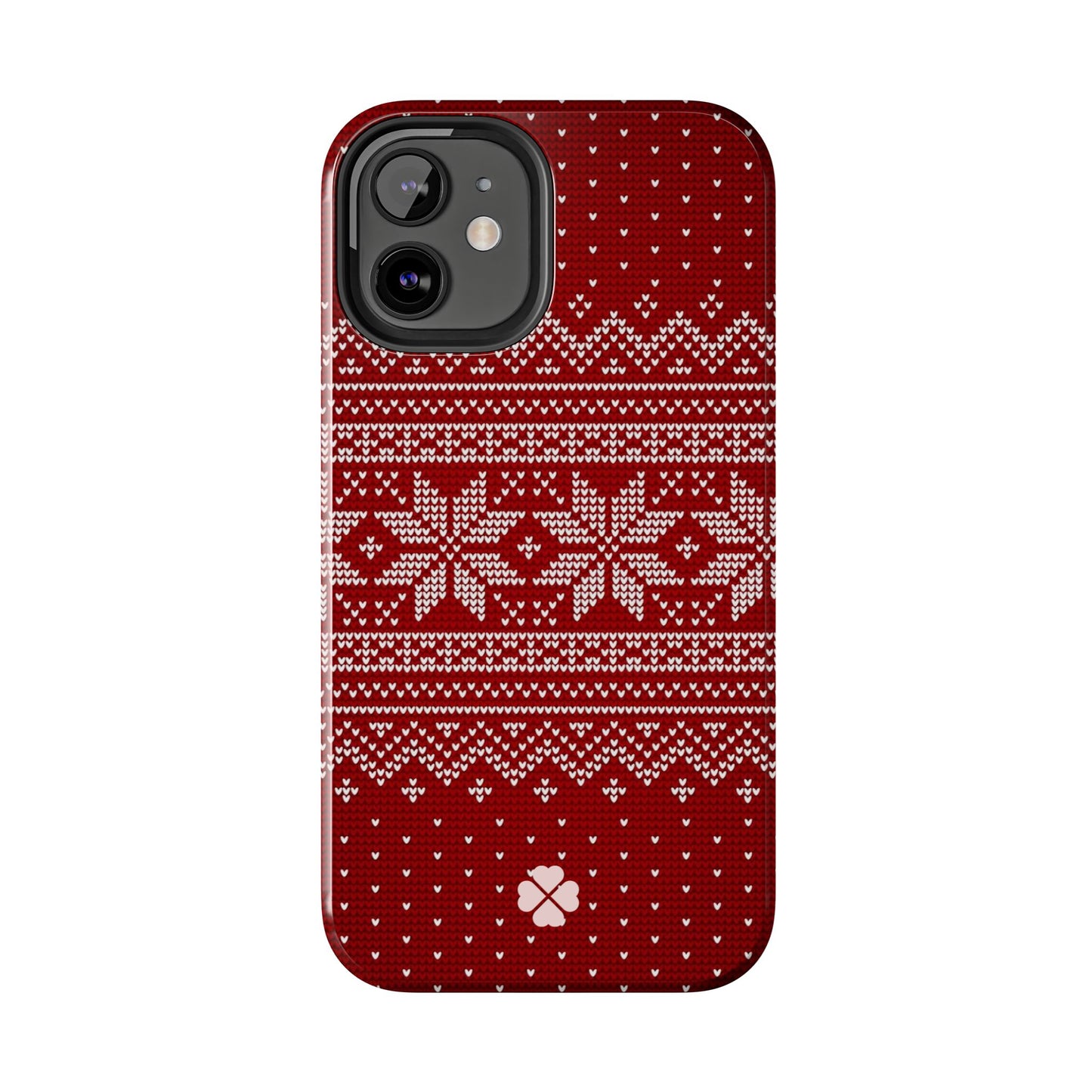 Red Christmas Sweater Phone Case