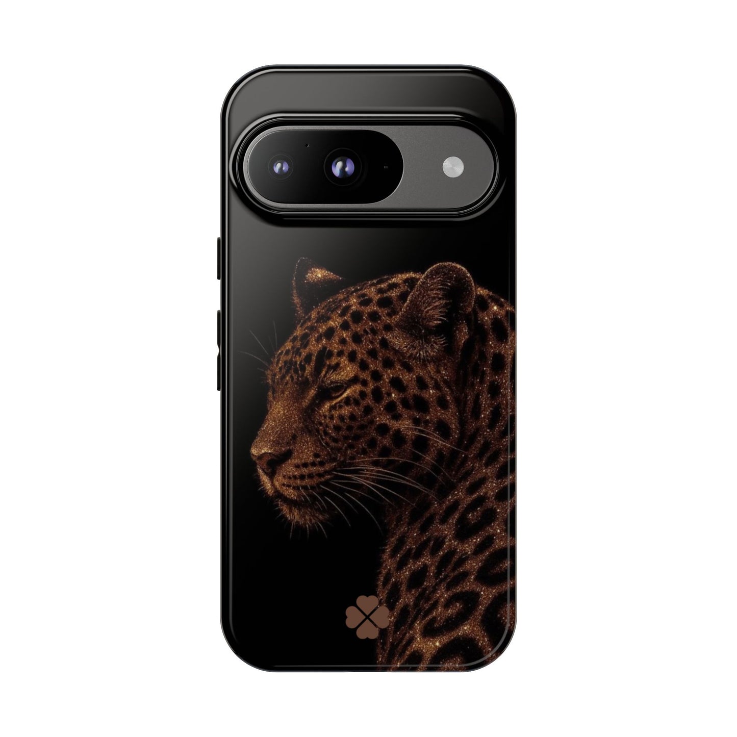 Glitter Leopard Phone Case