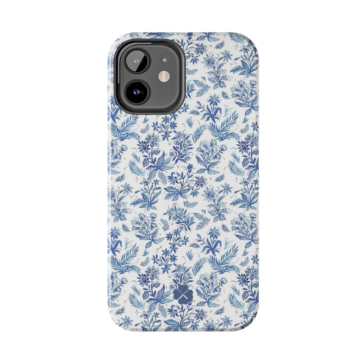 Blue Toile Phone Case