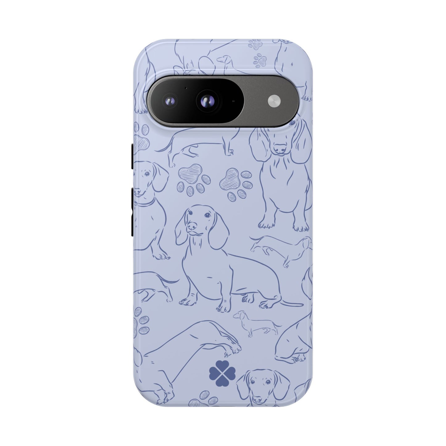 Dachshund Blue Phone Case