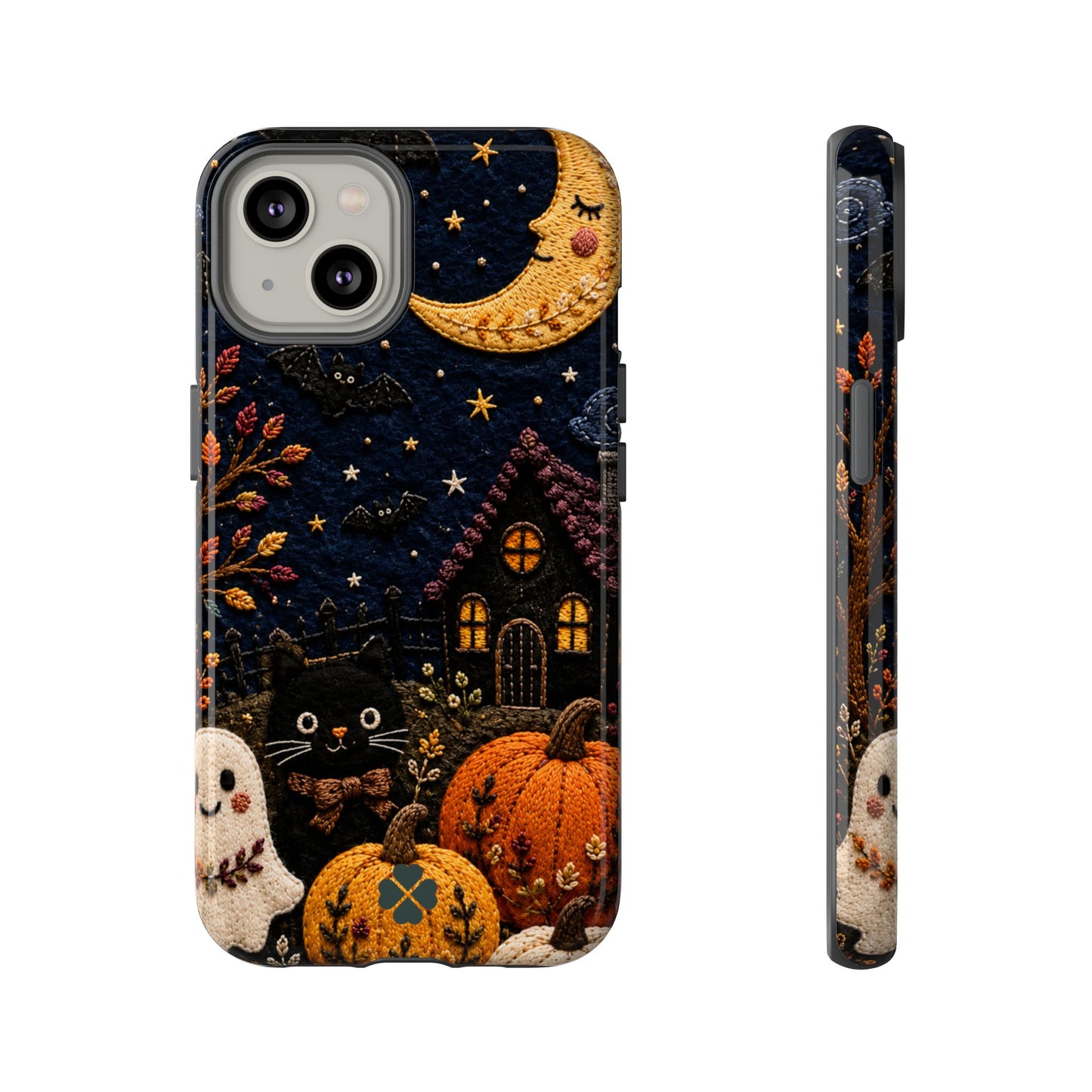 Embroidered Halloween Phone Case