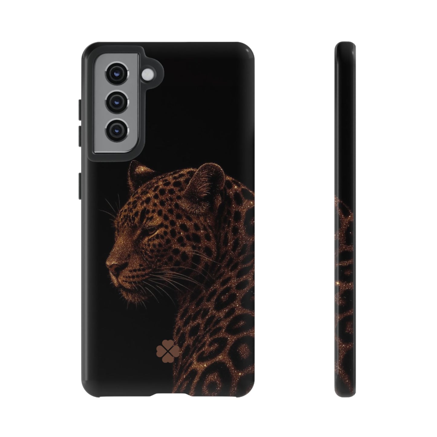 Glitter Leopard Phone Case