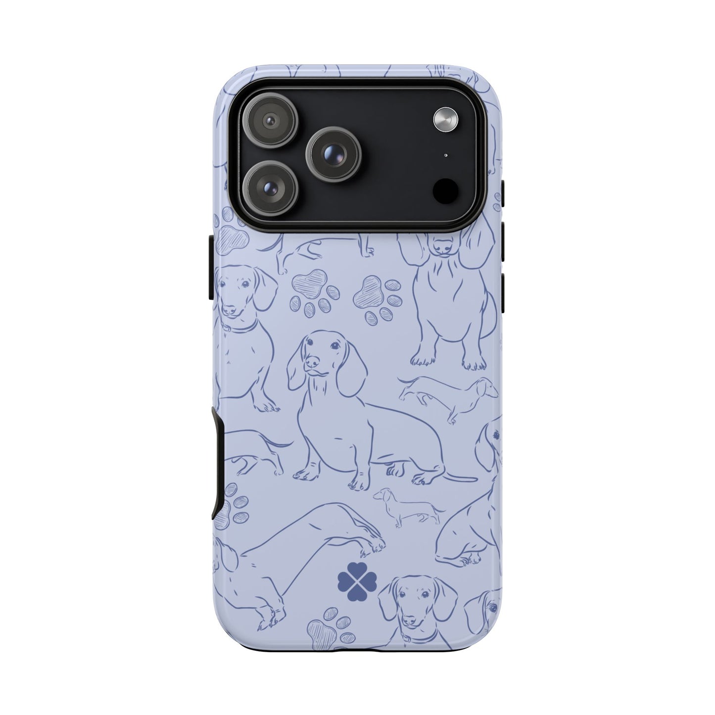 Dachshund Blue Phone Case