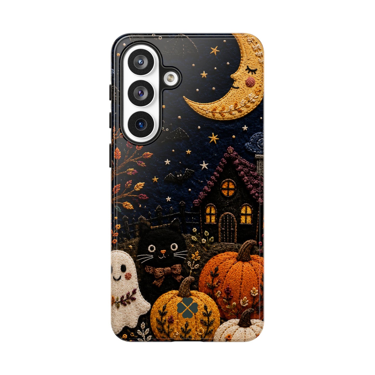 Embroidered Halloween Phone Case