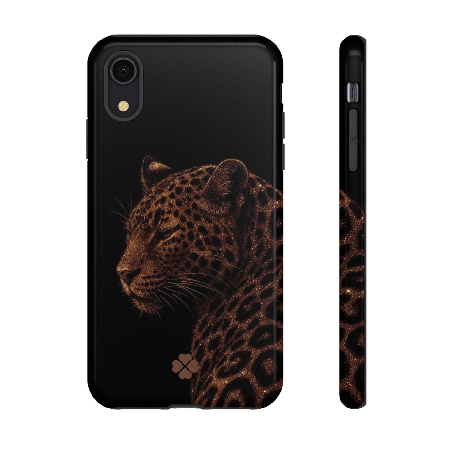 Glitter Leopard Phone Case