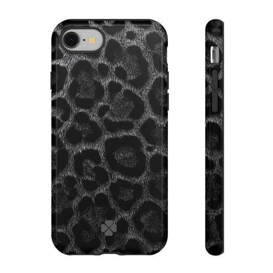 Grey Leopard Phone Case