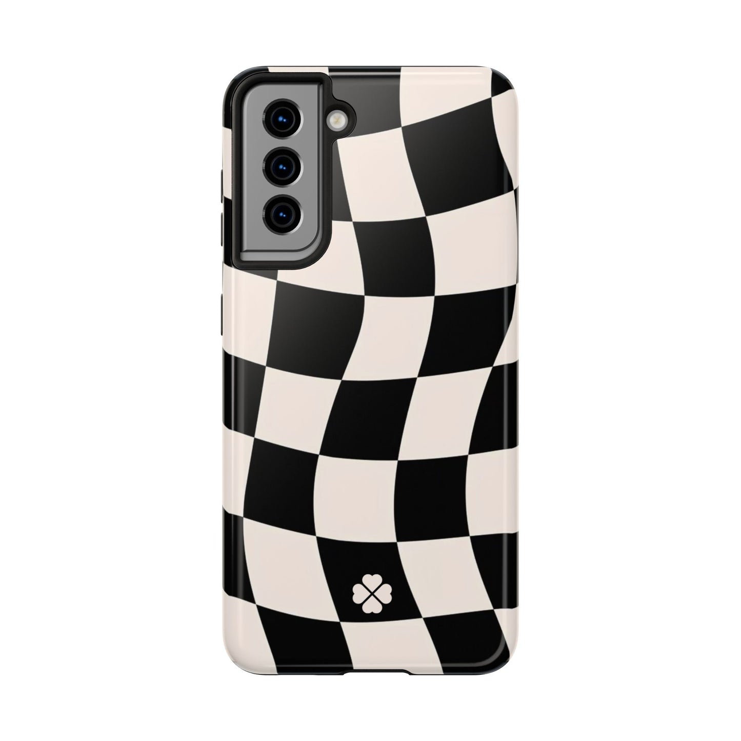 Checkered Waves Phone Case