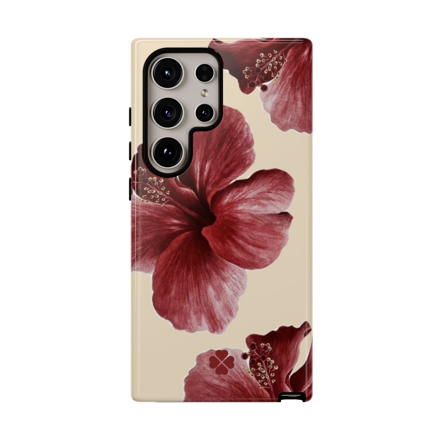 Red Hibiscus Phone Case