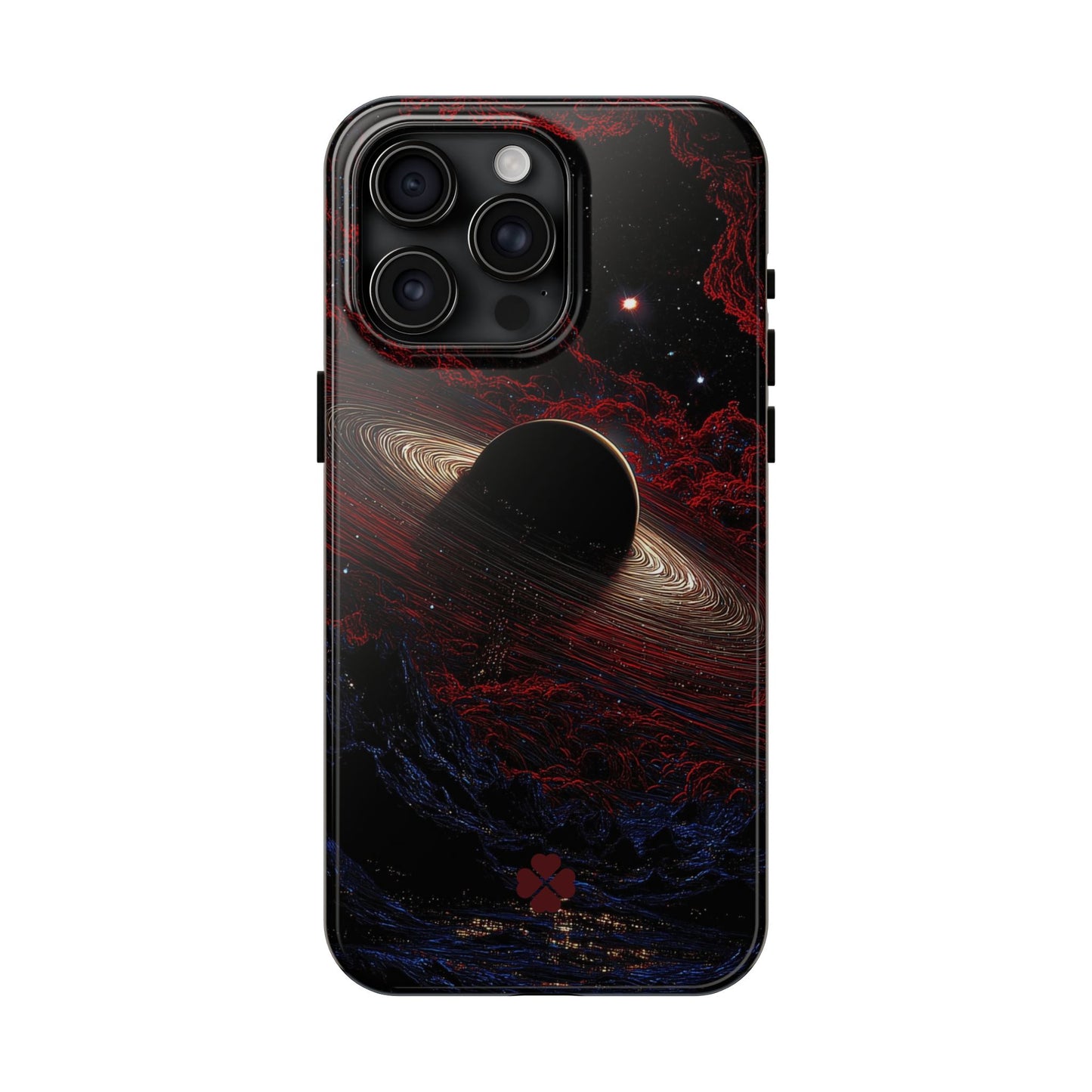Red Saturn Phone Case